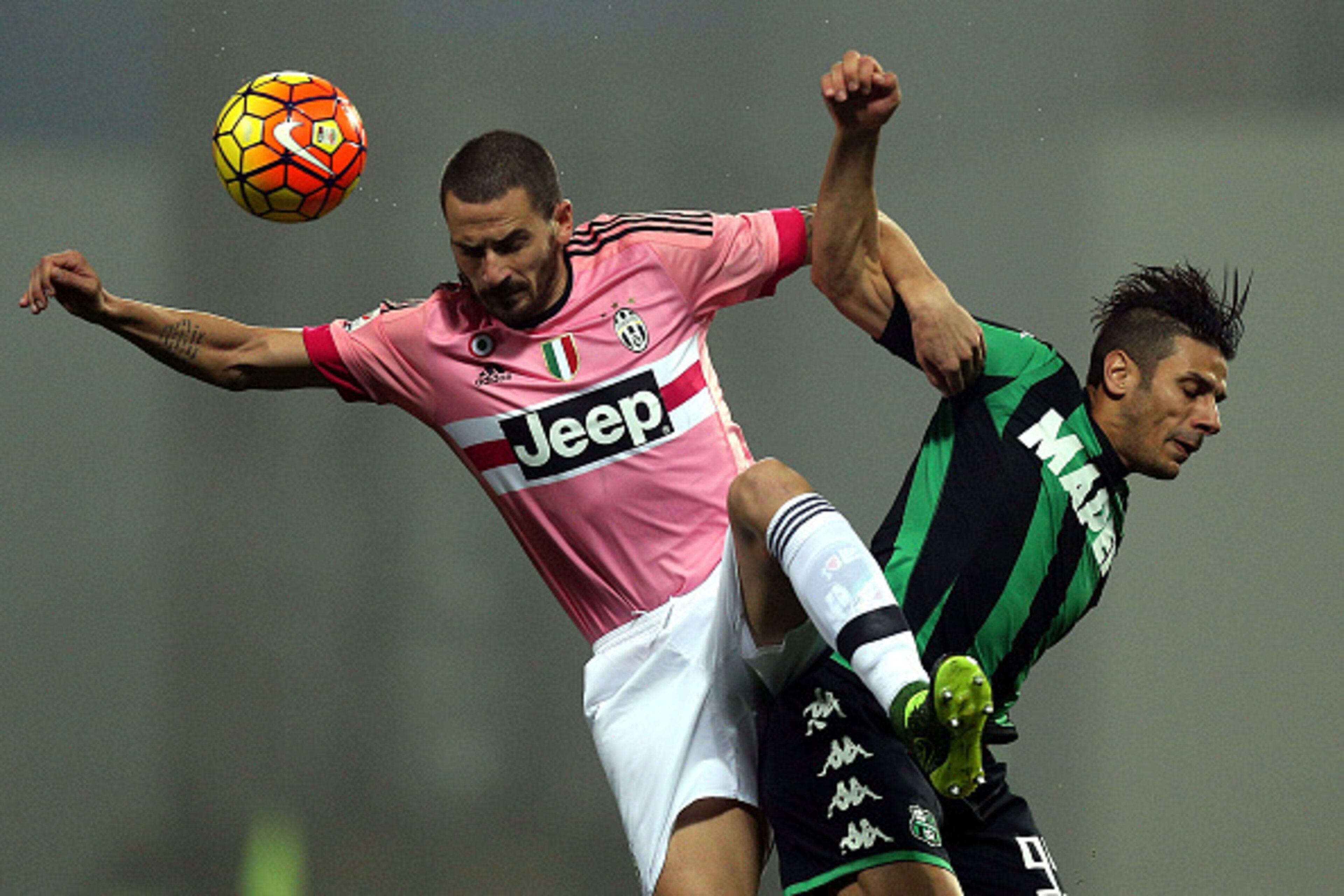 Bonucci did well to hold Floccari and Defrel at bay. Bonucci did well to hold Floccari and Defrel at bay.