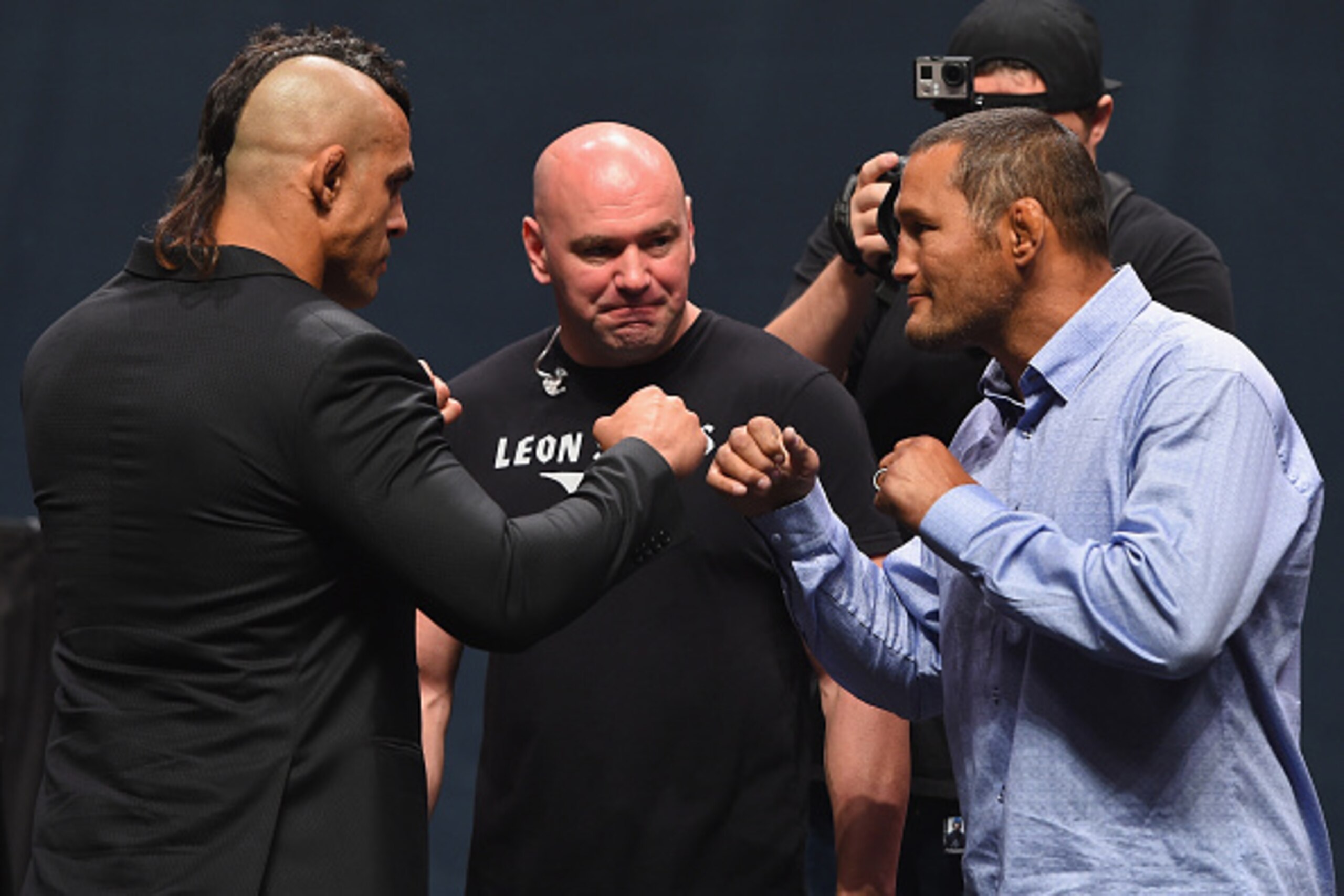 Vitor Belfort and Dan Henderson square off for the third time on November 7. Vitor Belfort and Dan Henderson square off for the third time on November 7.