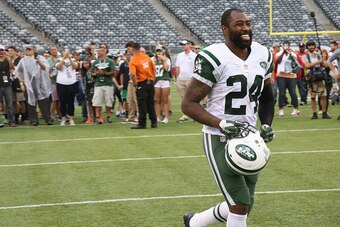 Jets cornerback Darrelle Revis
