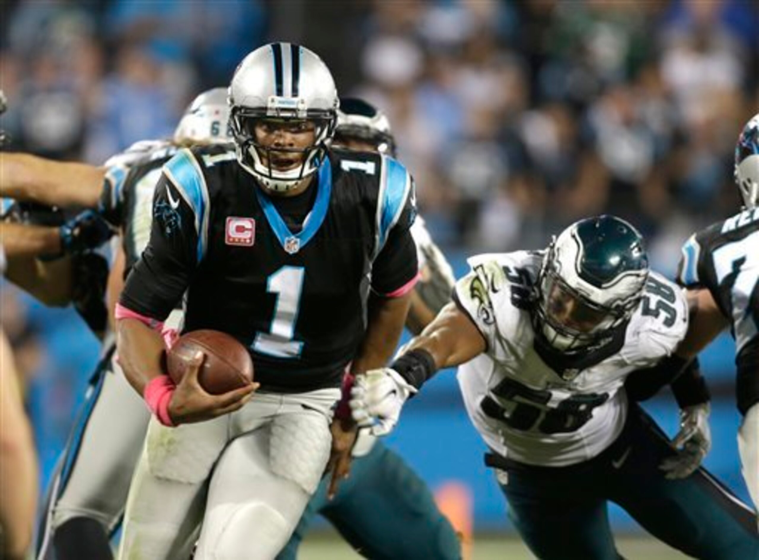 The Panthers continued their winning ways against Philadelphia last week.