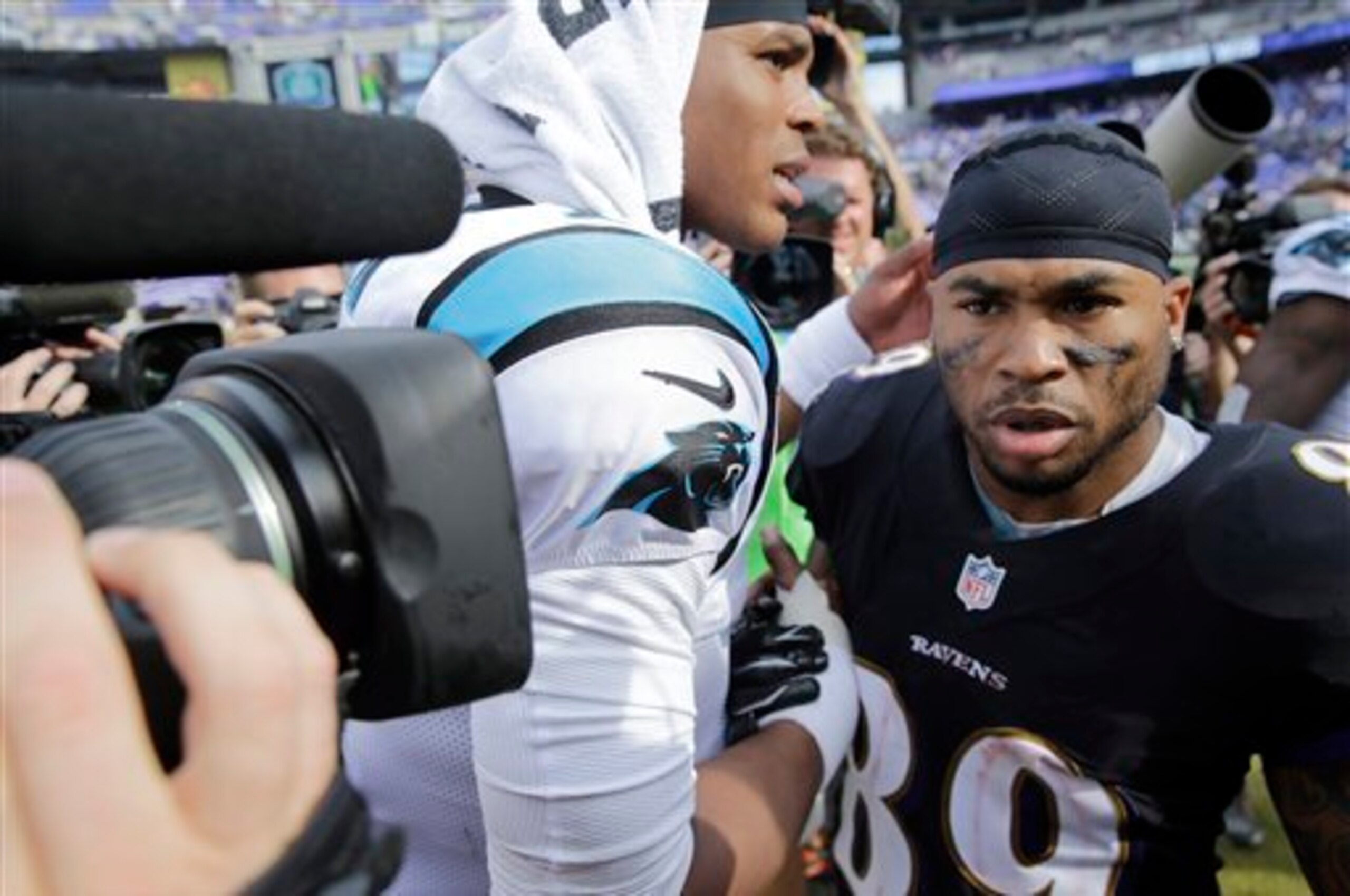 Steve Smith and Cam Newton will not reunite this year.