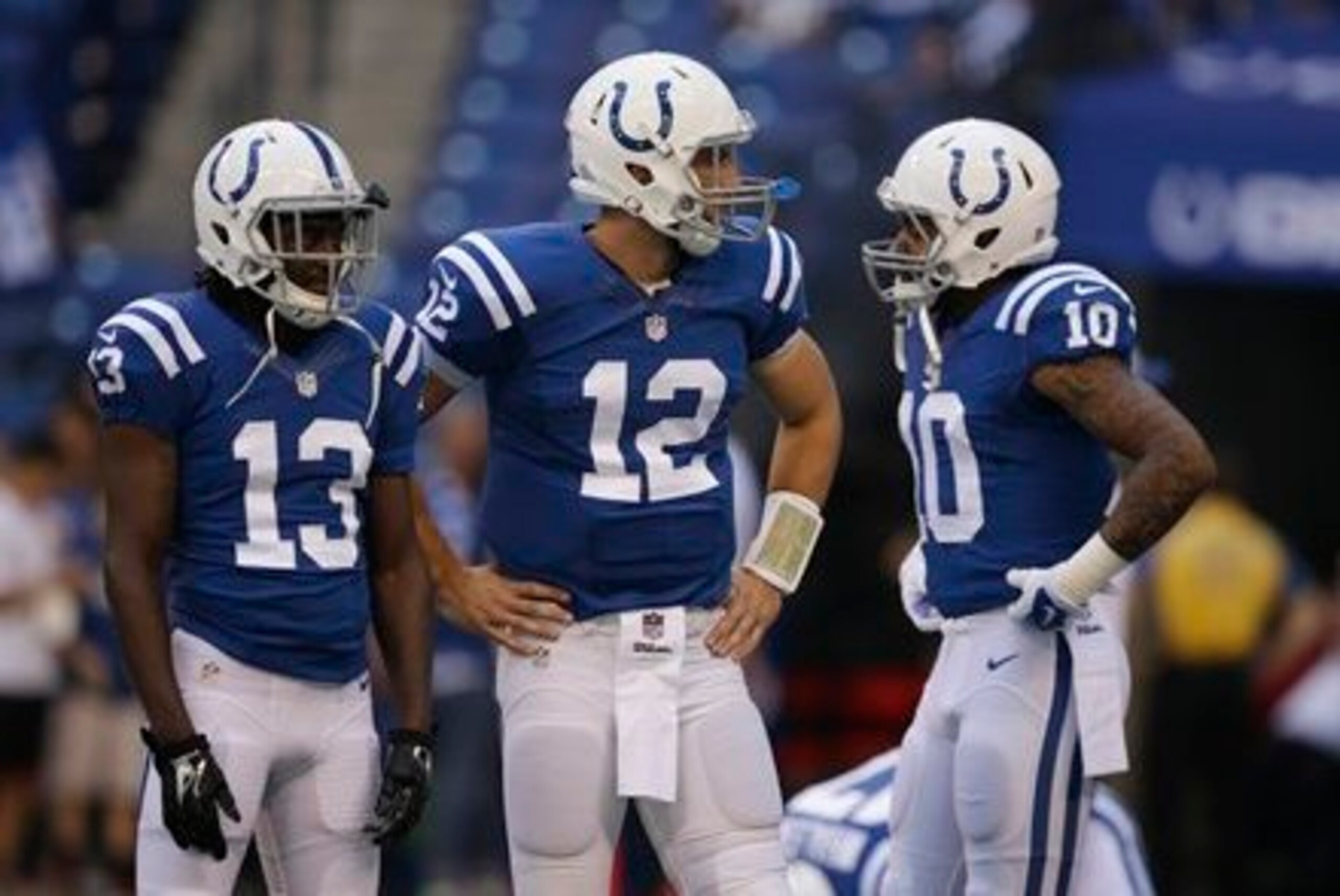One Colts receiver is set for a massive day. The other might not be so happy.