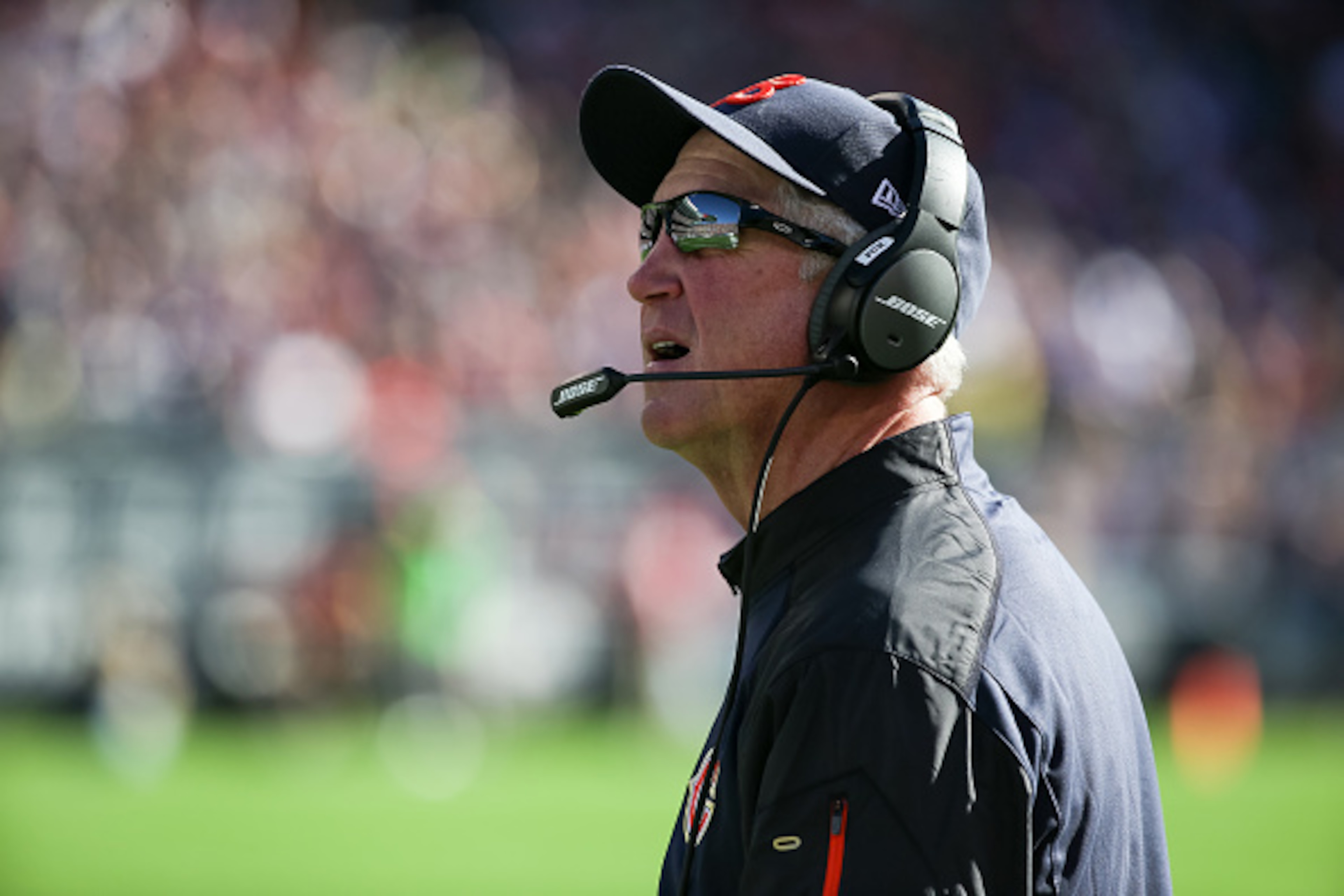 Head coach John Fox dropped to 2-5 in his first season as head coach in Chicago.