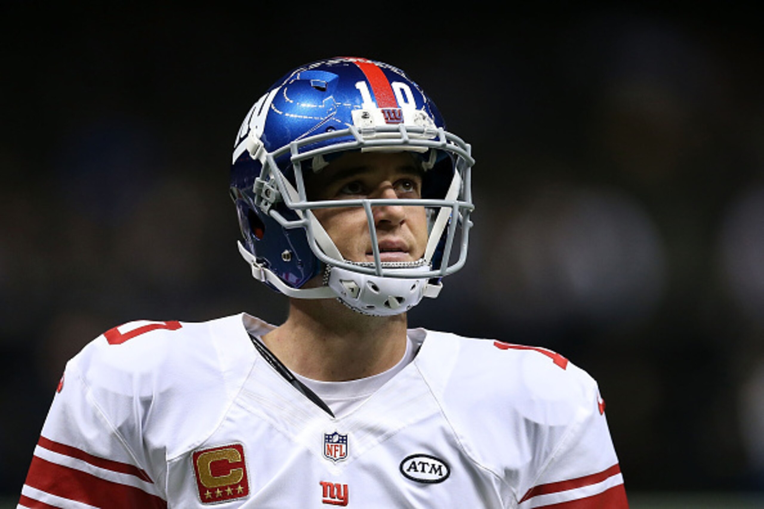 Eli Manning's six touchdowns weren't enough to carry the Giants to victory. Eli Manning's six touchdowns weren't enough to carry the Giants to victory.