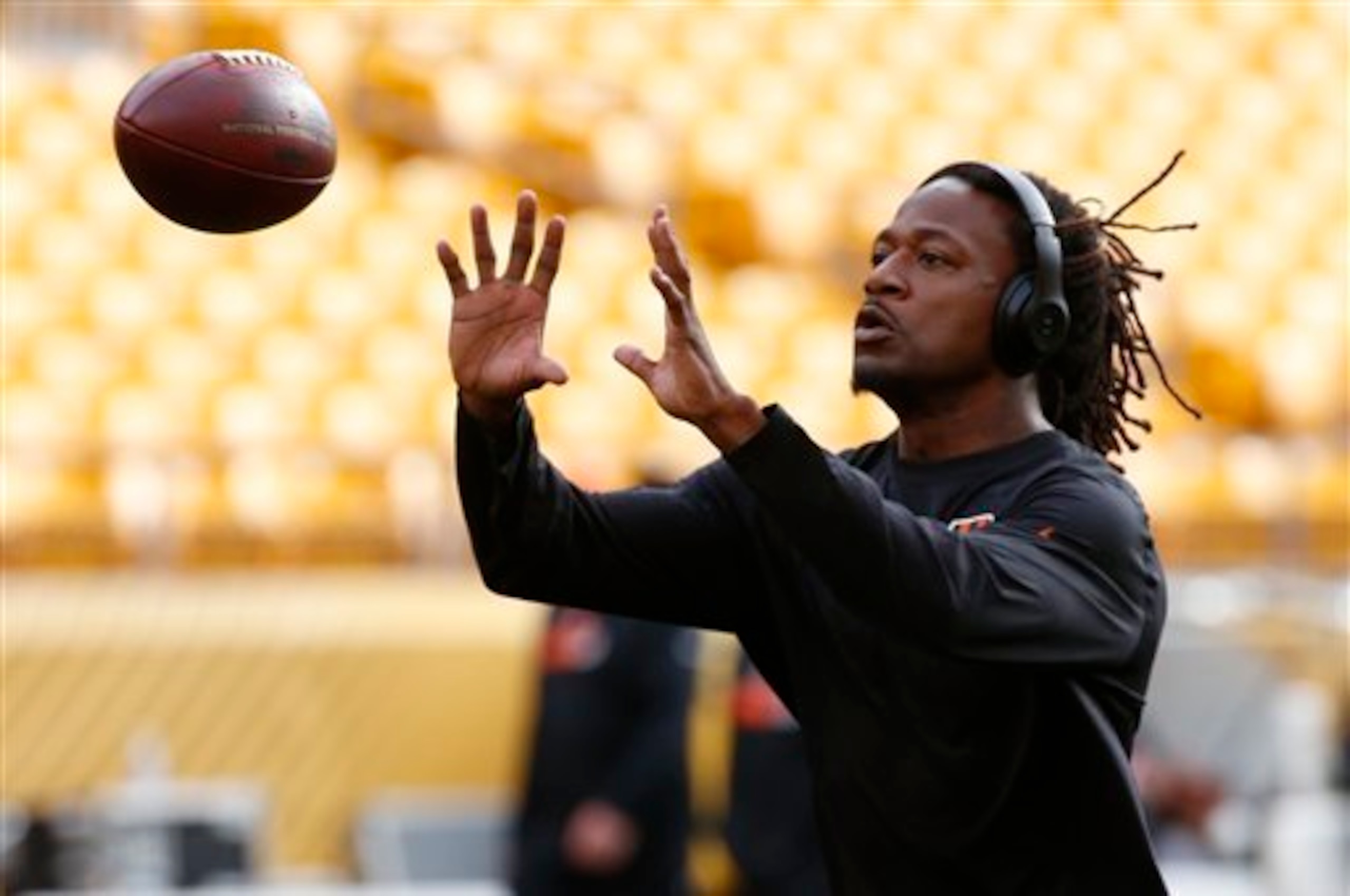 Adam Jones moved around and helped the Bengals win Sunday.