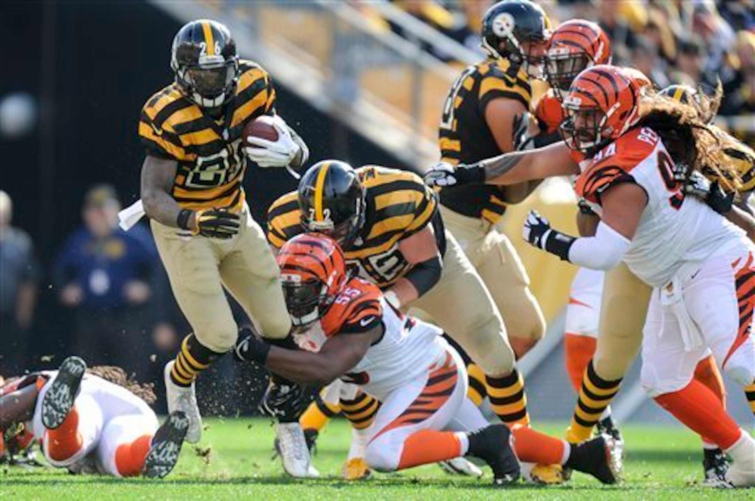 Vontaze Burfict made an impact from his first snap Sunday.