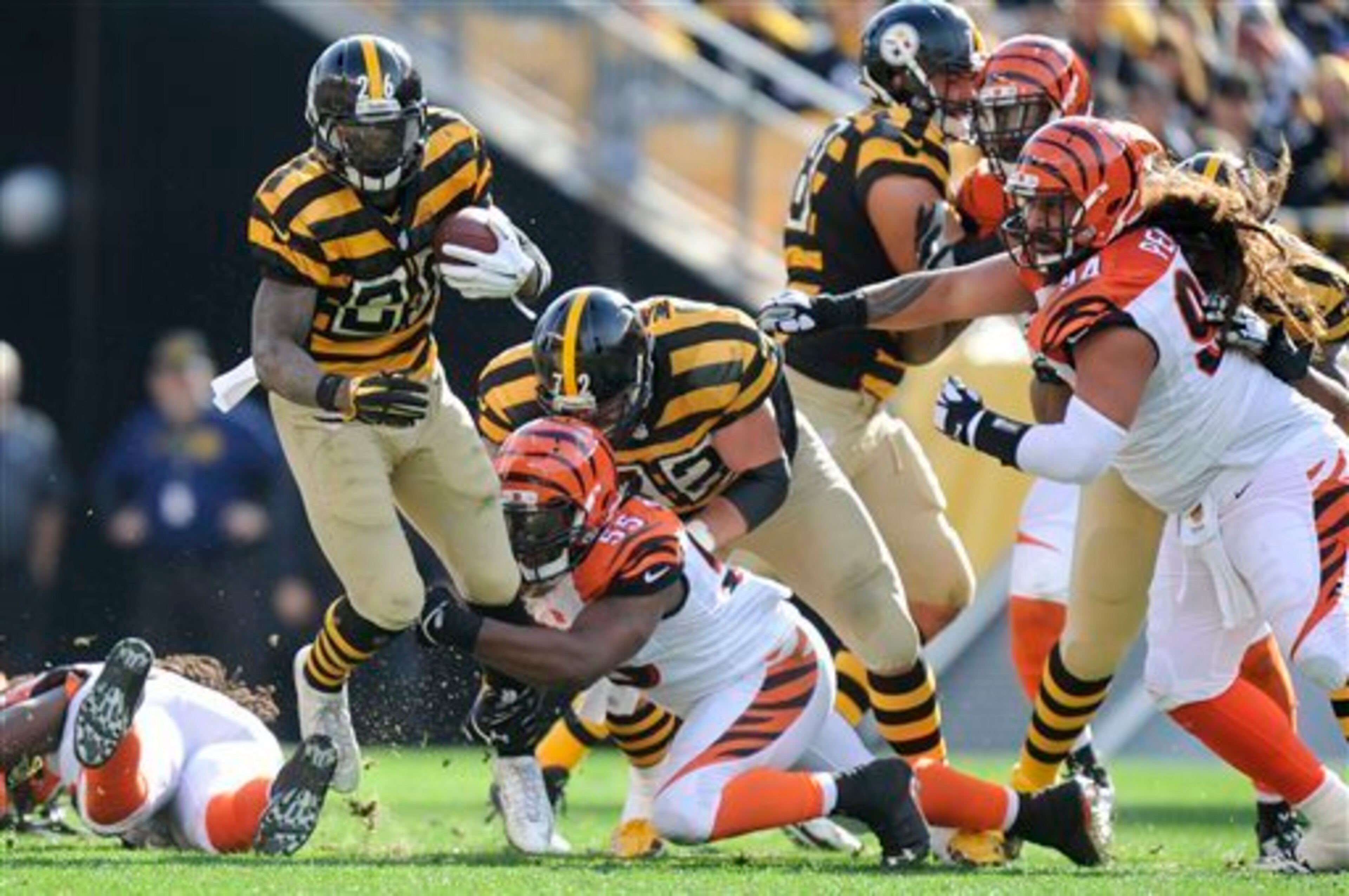 Vontaze Burfict made an impact from his first snap Sunday.