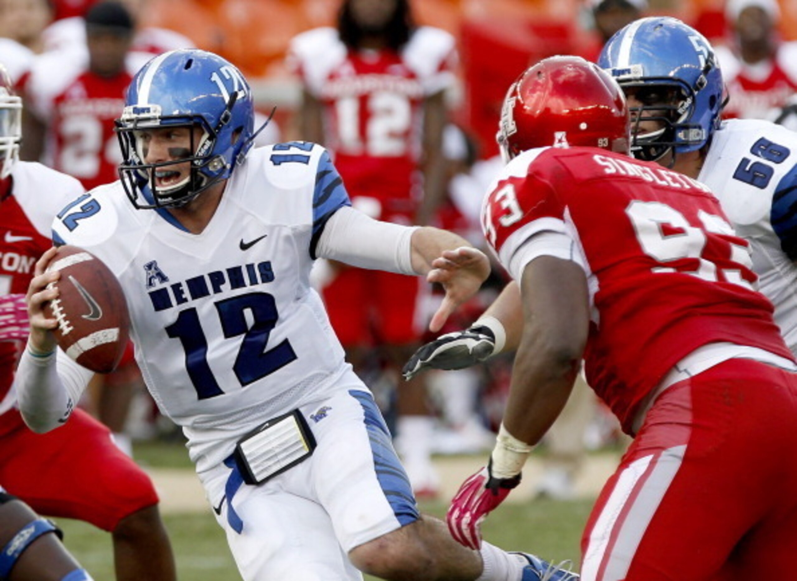 Memphis QB Paxton Lynch vs. Houston in 2013