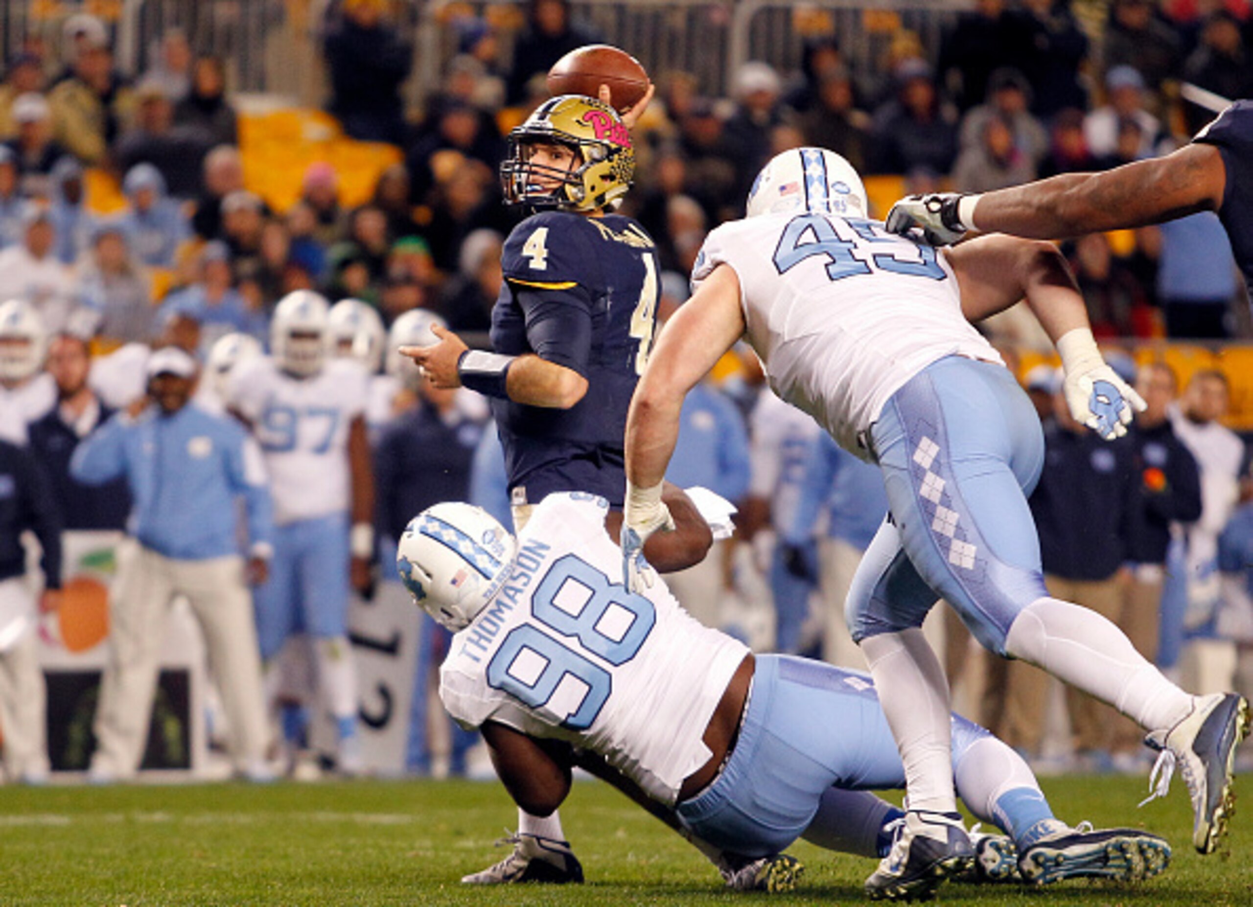 Pitt quarterback Nathan Peterman