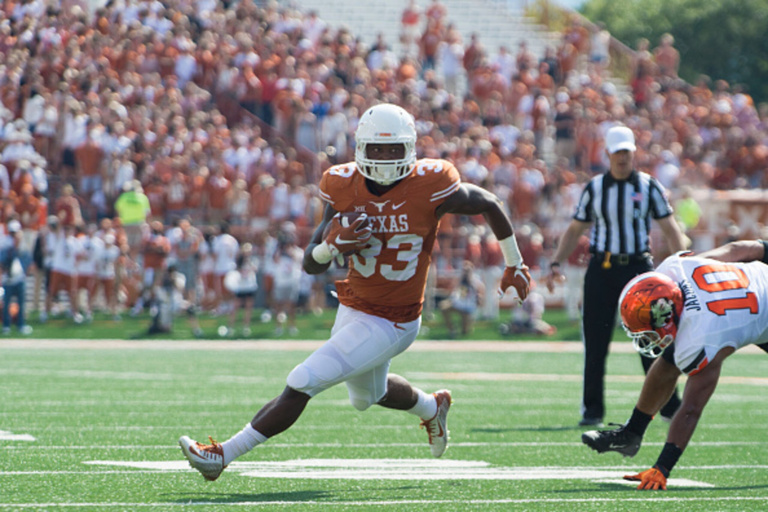 Now healthy, Foreman should get the opportunity to lead the Longhorns' rushing attack. Now healthy, Foreman should get the opportunity to lead the Longhorns' rushing attack.