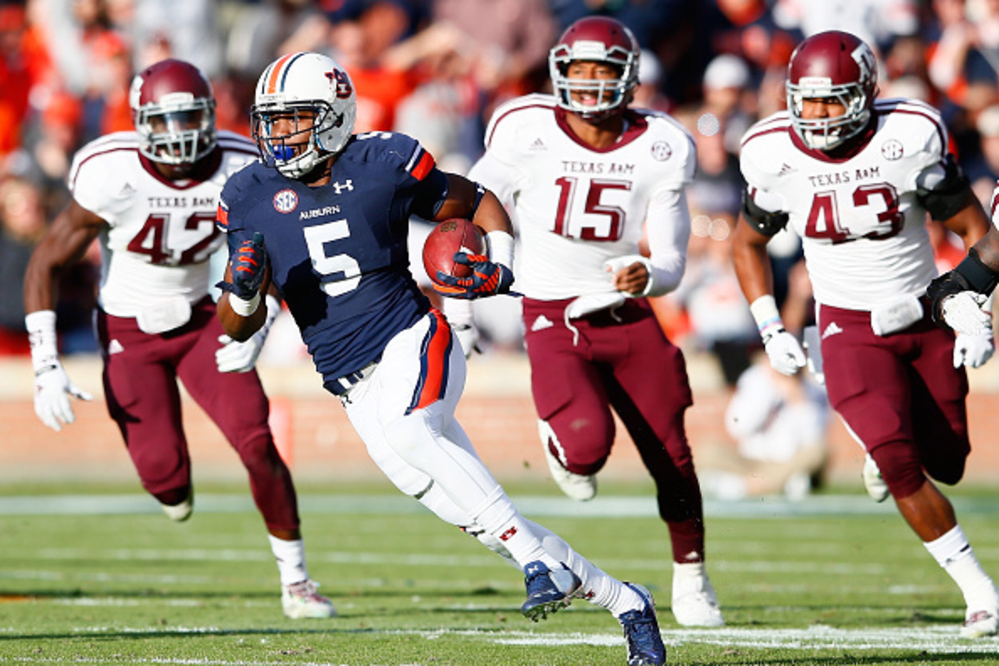 Auburn WR Ricardo Louis vs. Texas A&M in 2014