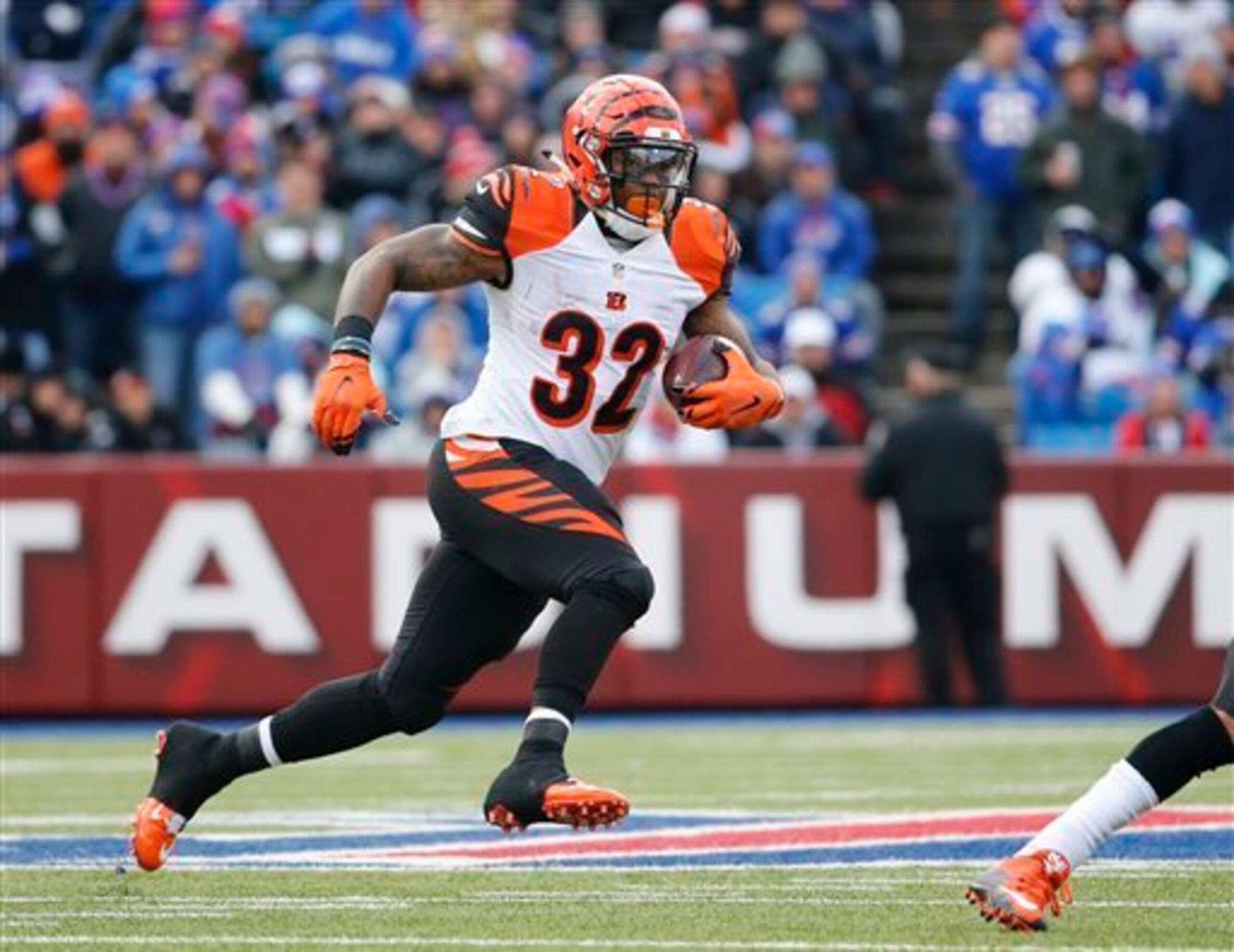Jeremy Hill looks like a key to a Thursday win for Cincinnati. Jeremy Hill looks like a key to a Thursday win for Cincinnati.