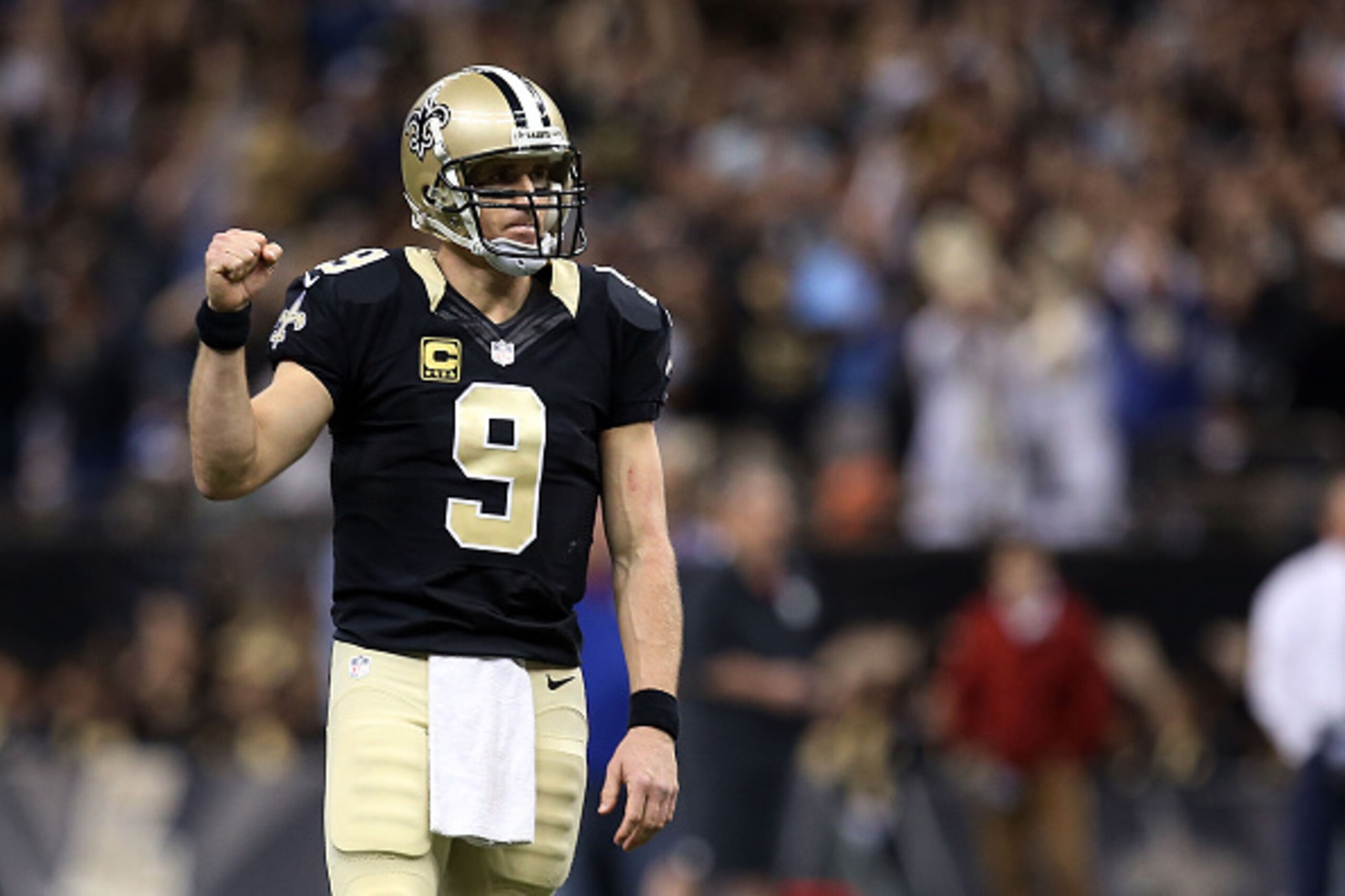 The Giants allowed Drew Brees to tie an NFL record with seven TDs.