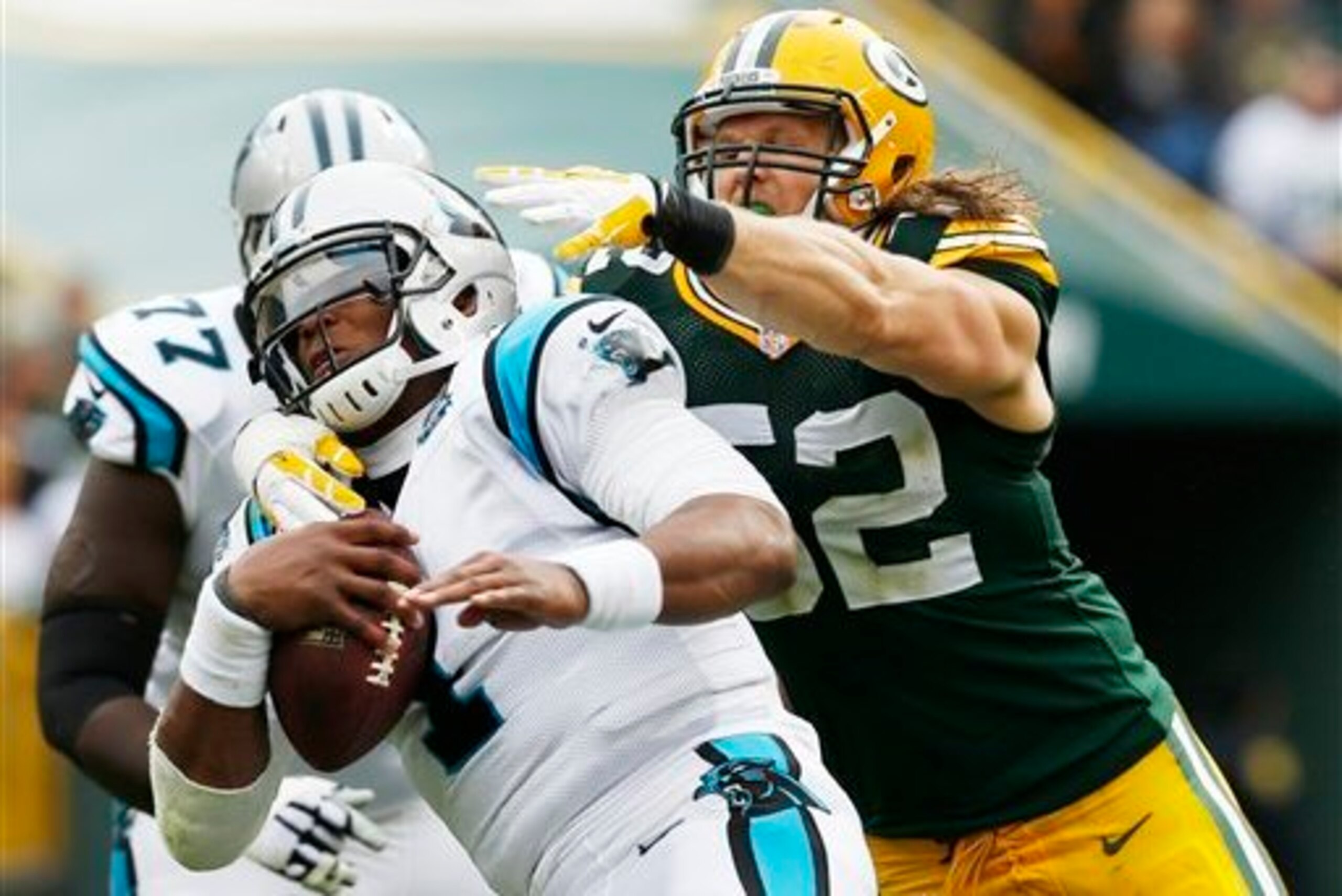 The Panthers take on the Packers in the biggest game of the week.