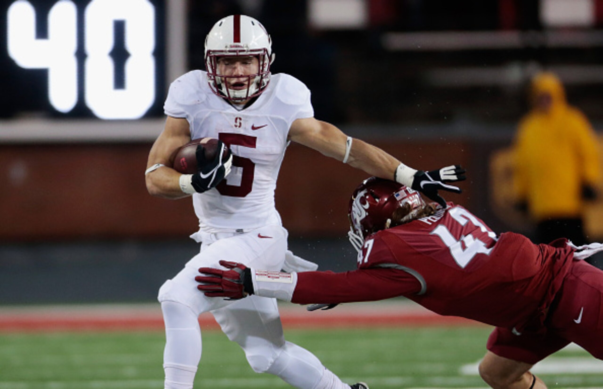 Running back Christian McCaffrey