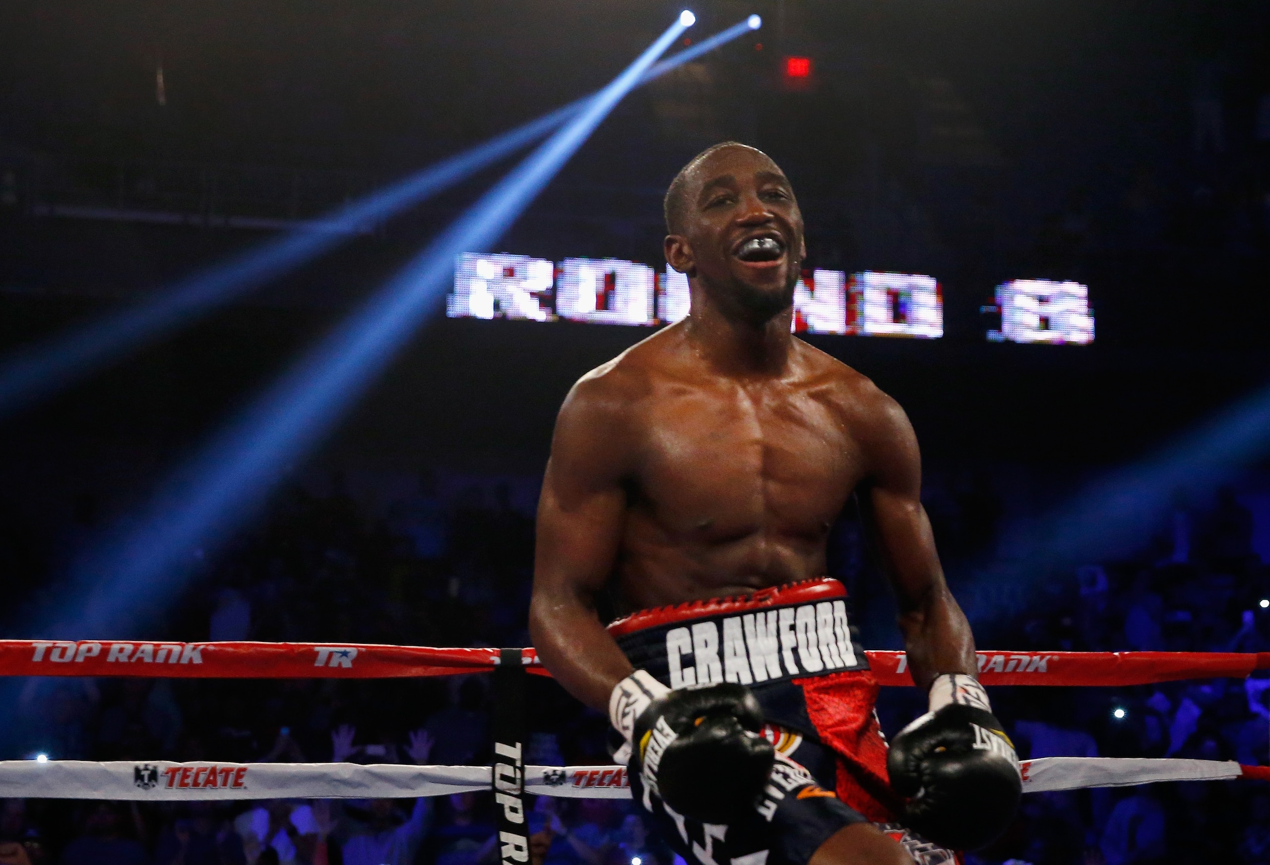 Crawford is on his way up the ranks.