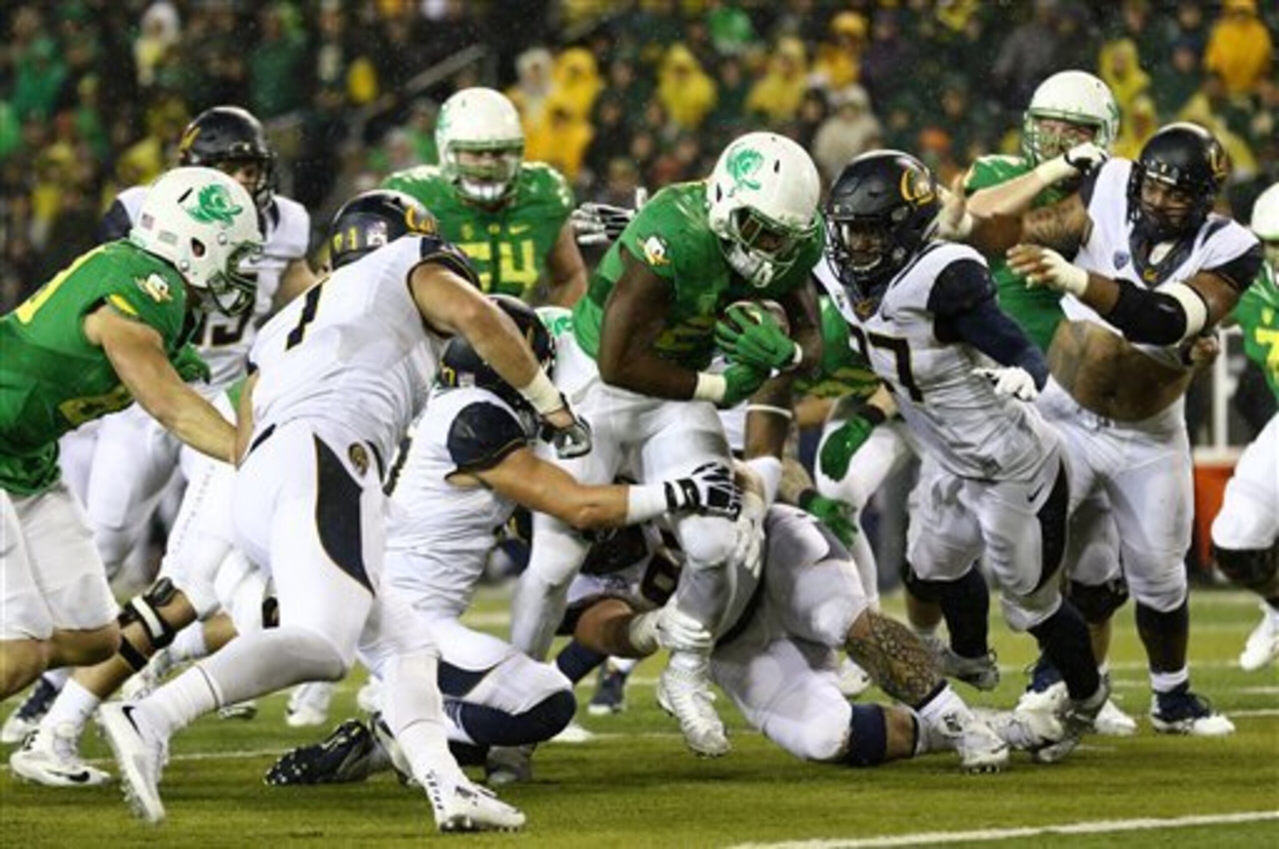 Oregon's offense vs. Cal
