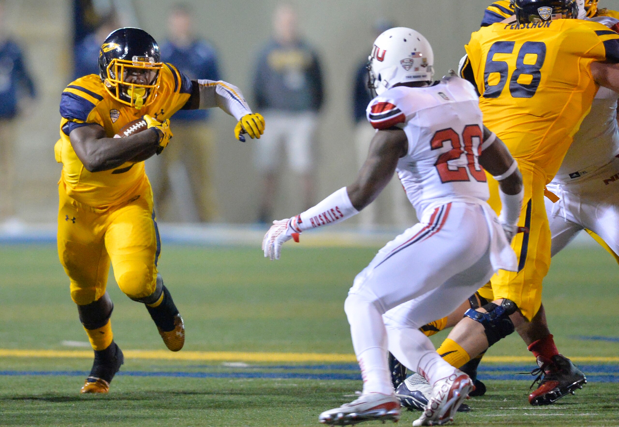 Toledo RB Kareem Hunt has talent but needs to stay healthy.