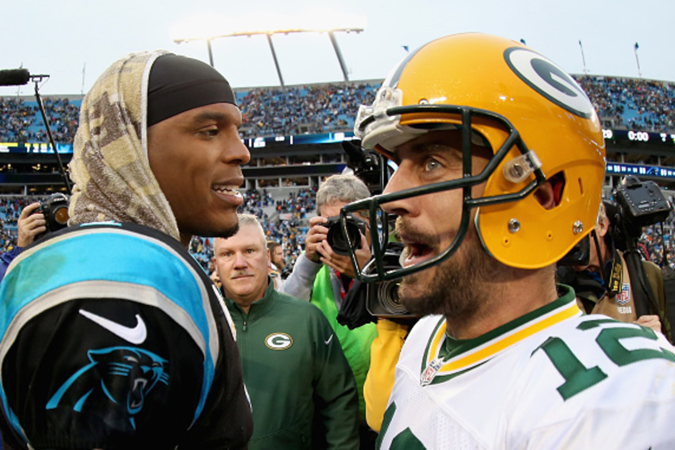 Cam Newton and the Panthers improved to 8-0.
