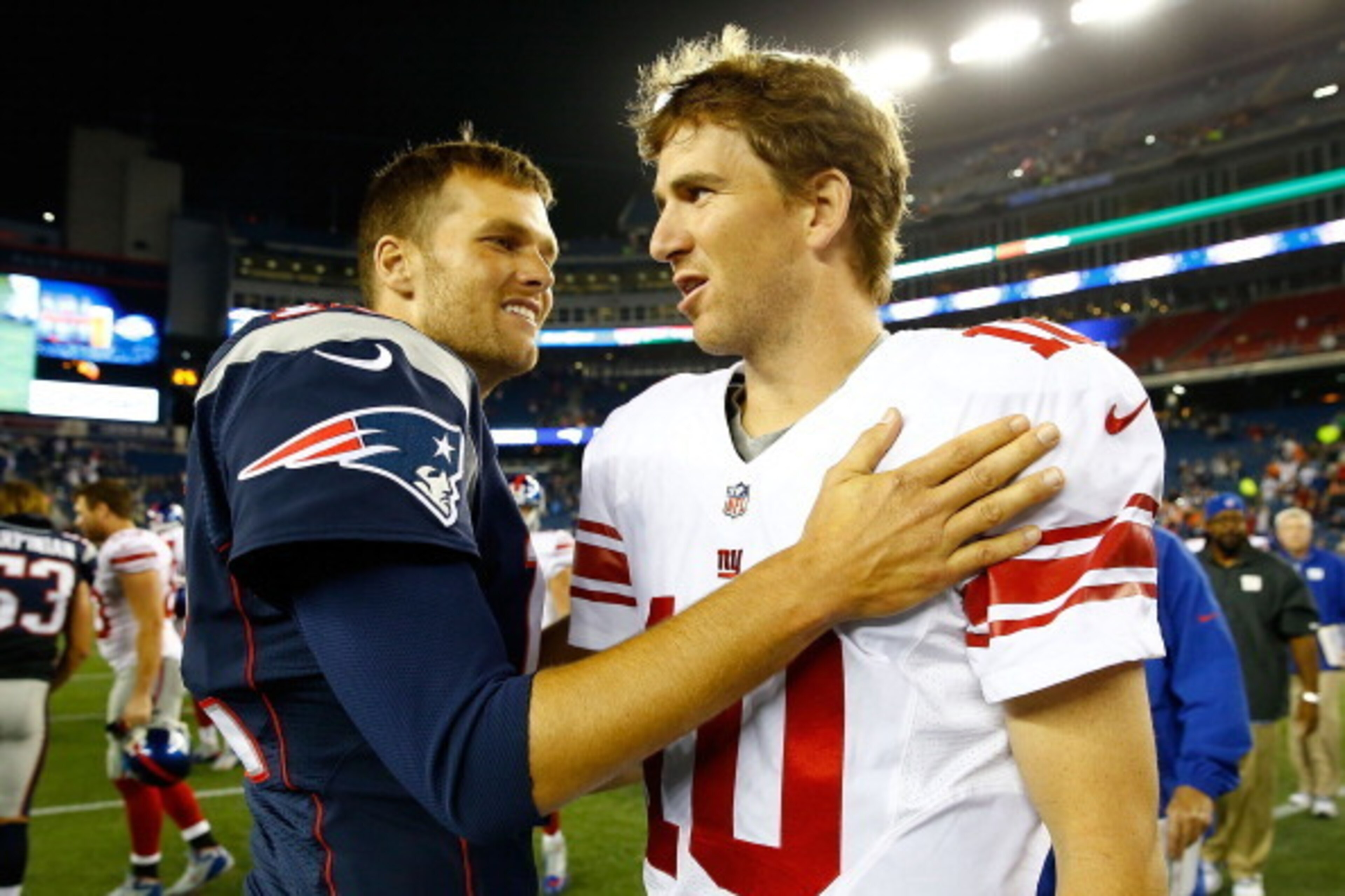 The storylines for Patriots-Giants should sound familiar.
