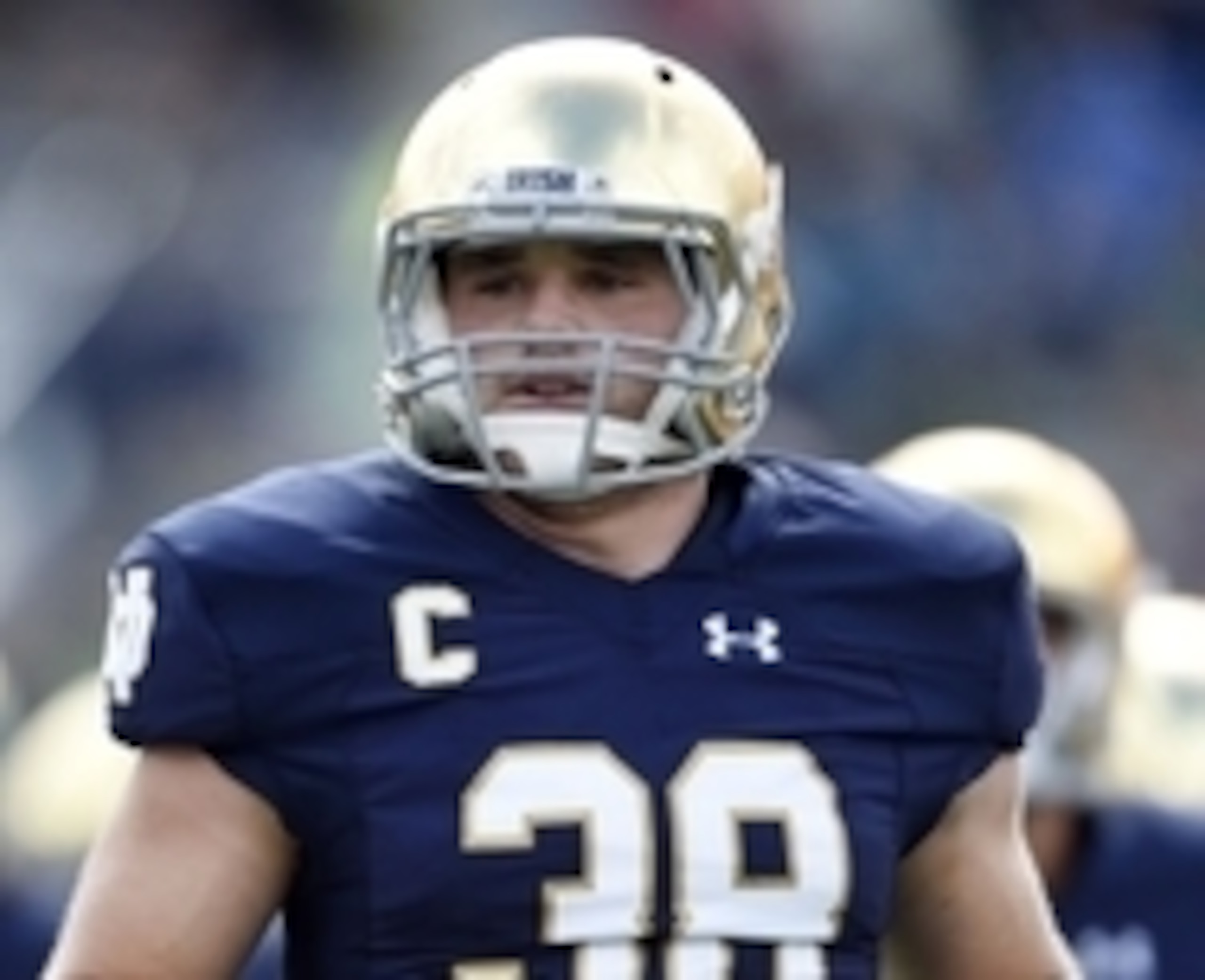 Senior linebacker Joe Schmidt