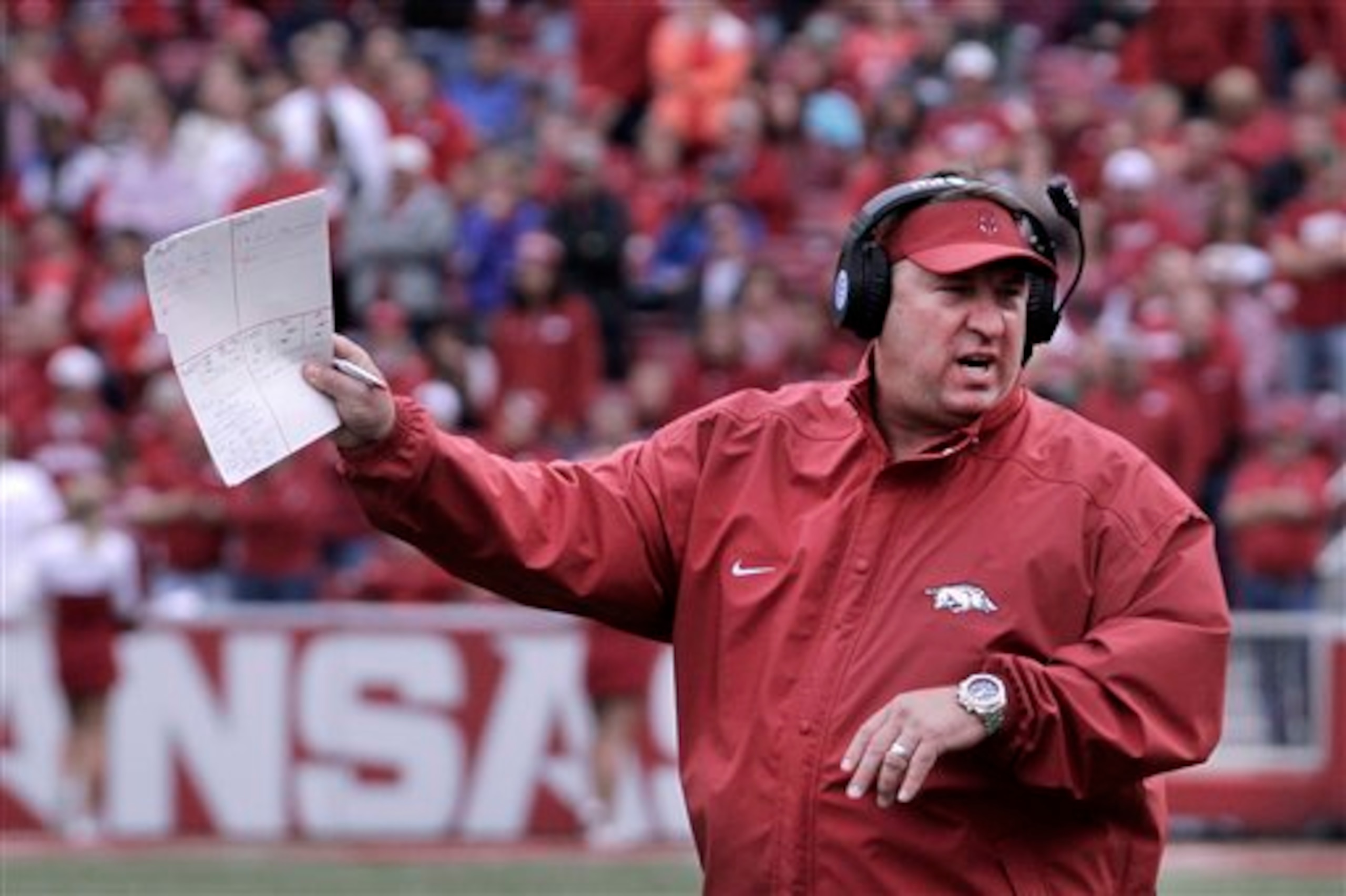 Bret Bielema has Arkansas heading in the right direction.