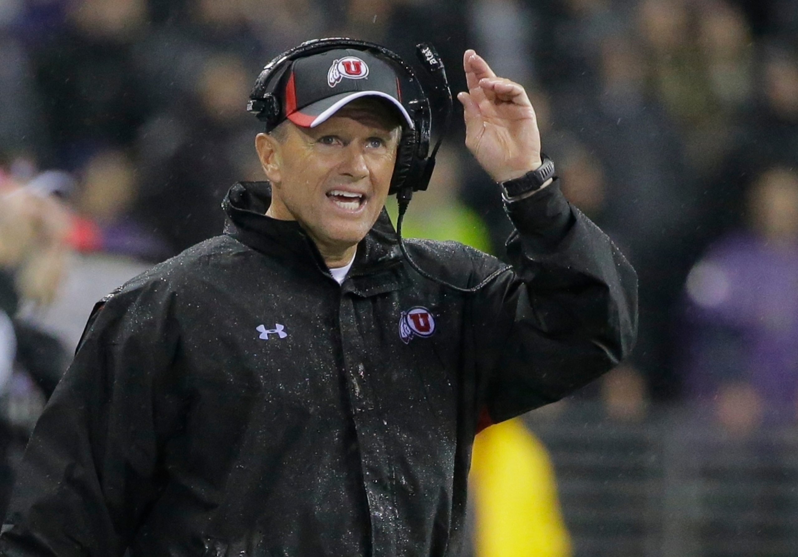 Kyle Whittingham has Utah in the thick of the Pac-12 title chase.