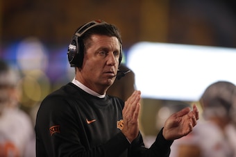 Oklahoma State coach Mike Gundy has established himself as a consistent winner in Stillwater. Oklahoma State coach Mike Gundy has established himself as a consistent winner in Stillwater.