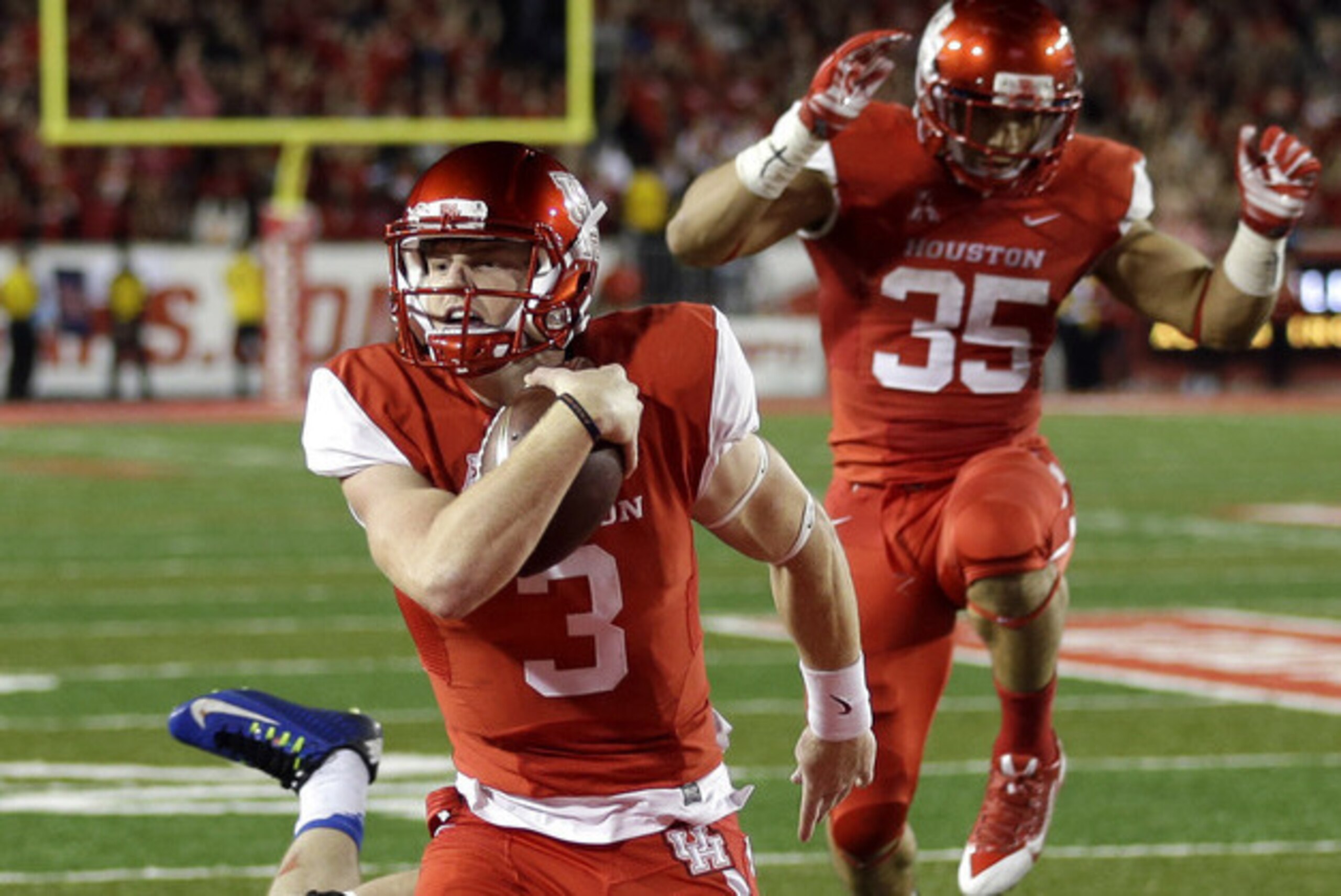 Houston QB Kyle Postma (No. 3)