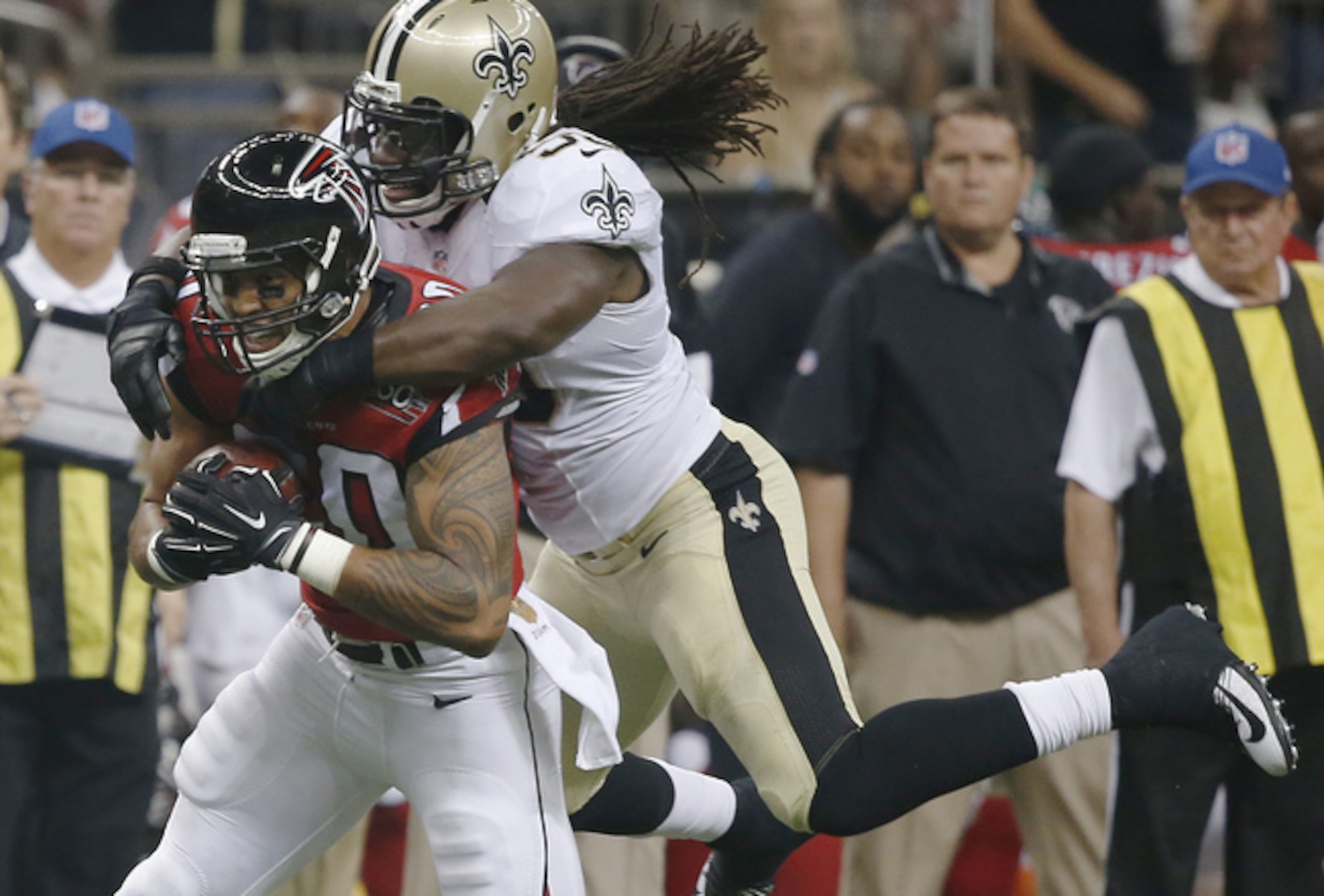 Saints LB Dannell Ellerbe Saints LB Dannell Ellerbe