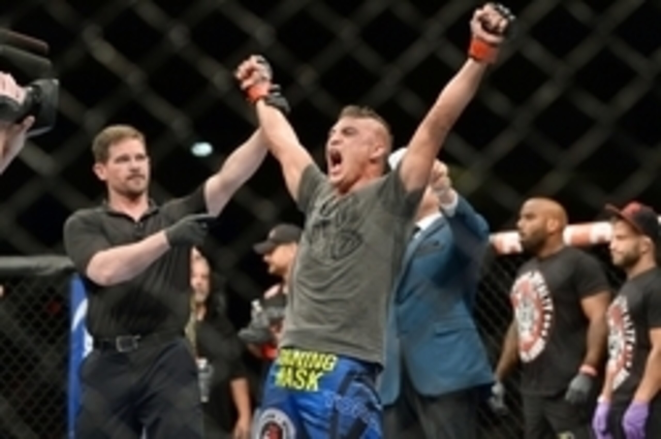 Sanchez drops to 145 pounds for the first time.