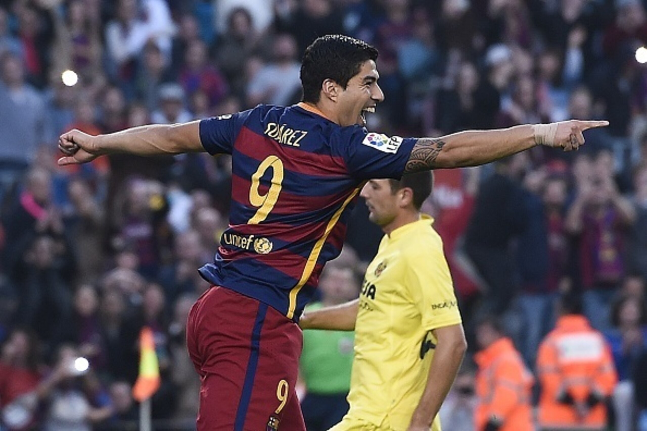 Luis Suarez just can't stop scoring.