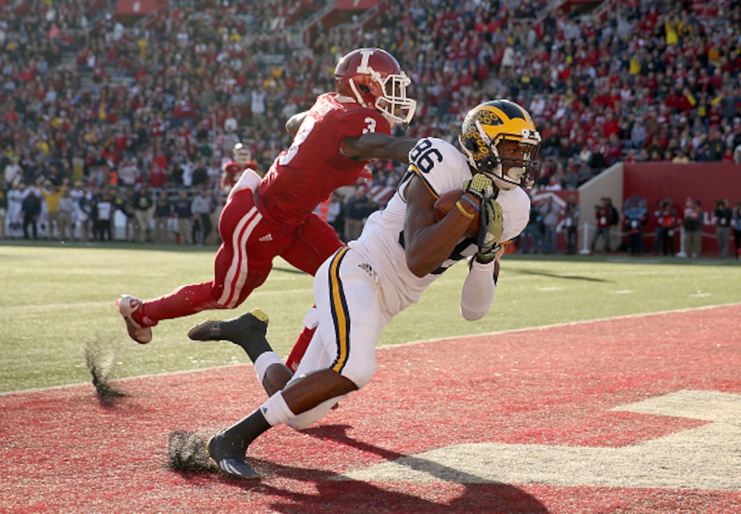 Michigan WR Jehu Chesson (right)