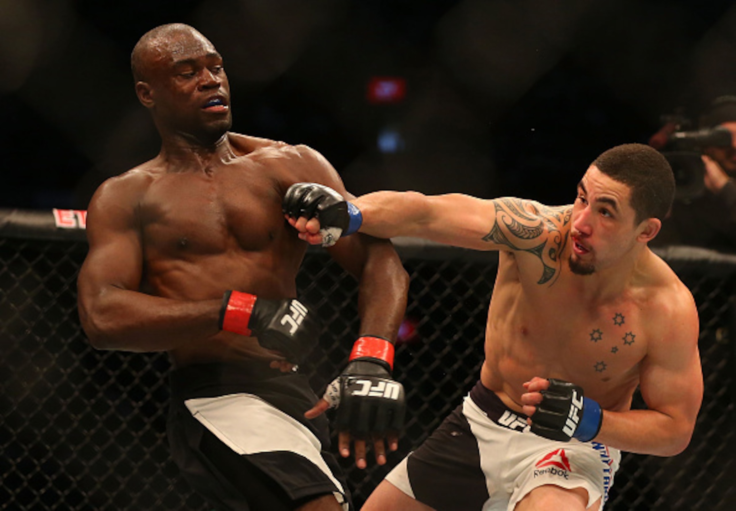 Whittaker and Hall put on a fantastic fight. Whittaker and Hall put on a fantastic fight.