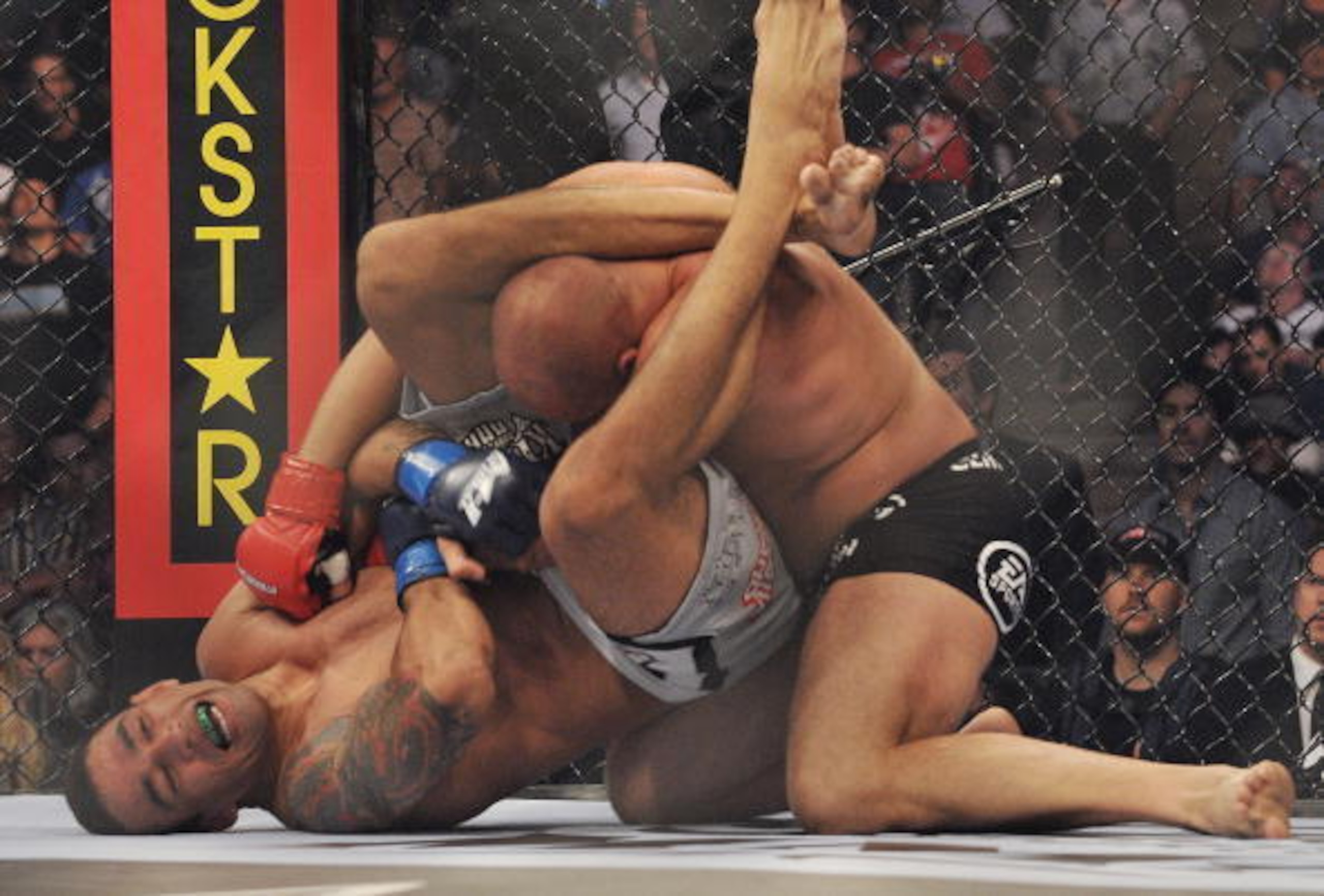 Fabricio Werdum (left) and Fedor Emelianenko Fabricio Werdum (left) and Fedor Emelianenko