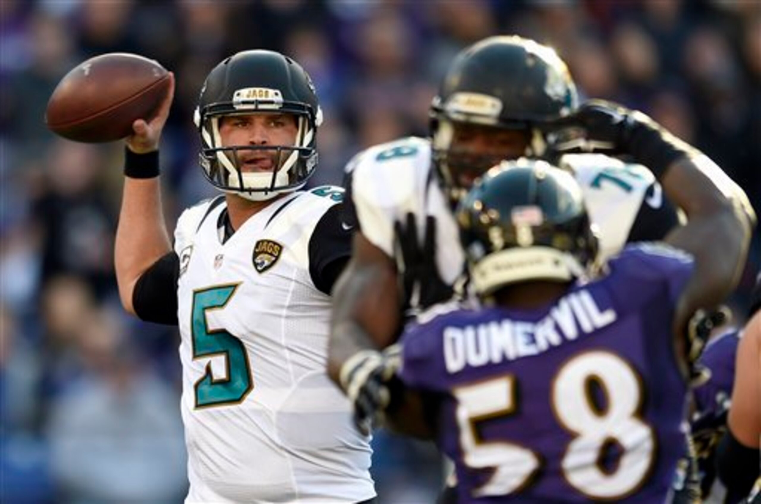 Central Florida alum Blake Bortles is a huge part of Jacksonville's recent improvement.