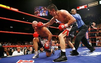 Margarito stopped Cotto in Round 11.