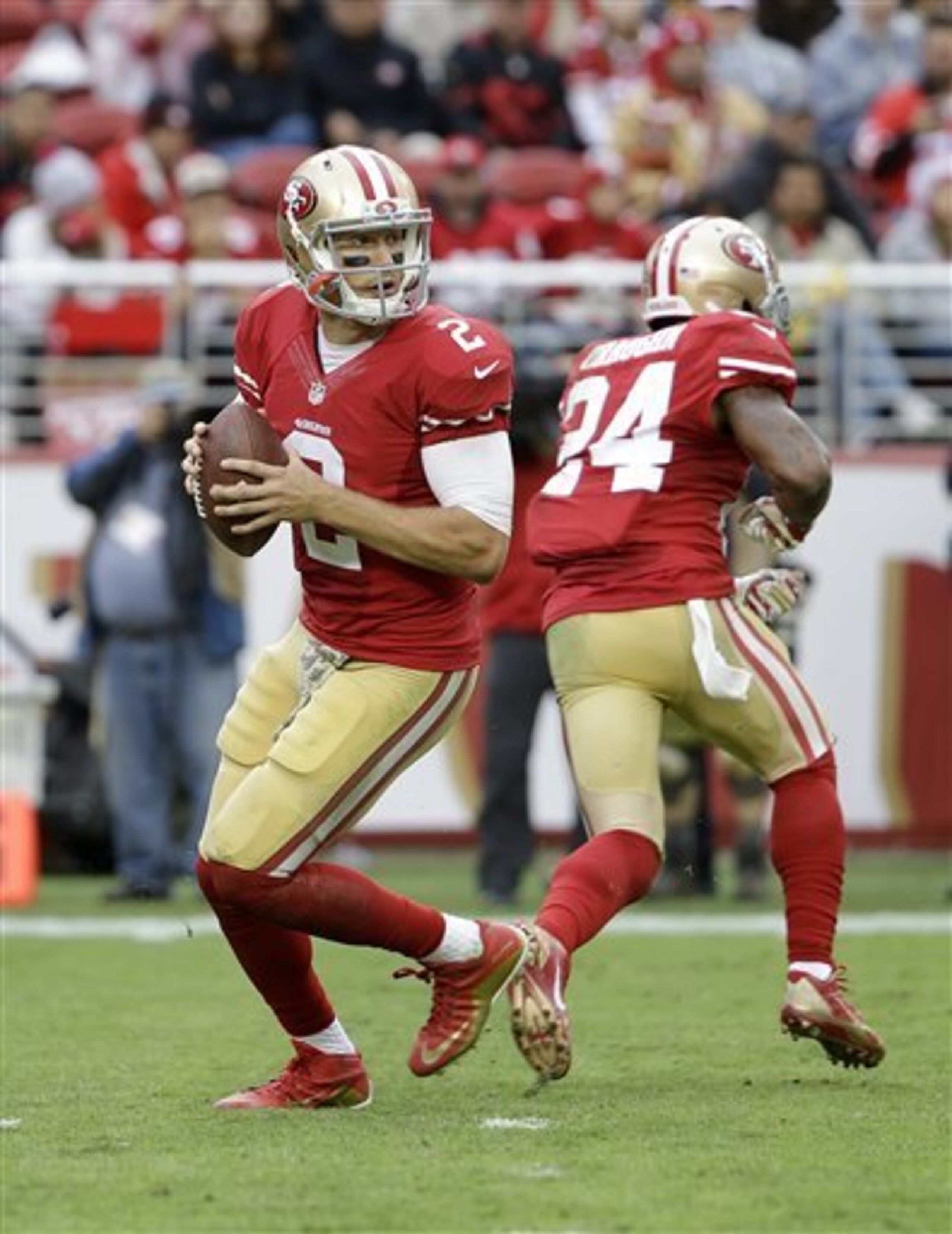 Blaine Gabbert has replaced Colin Kaepernick, but for how long?