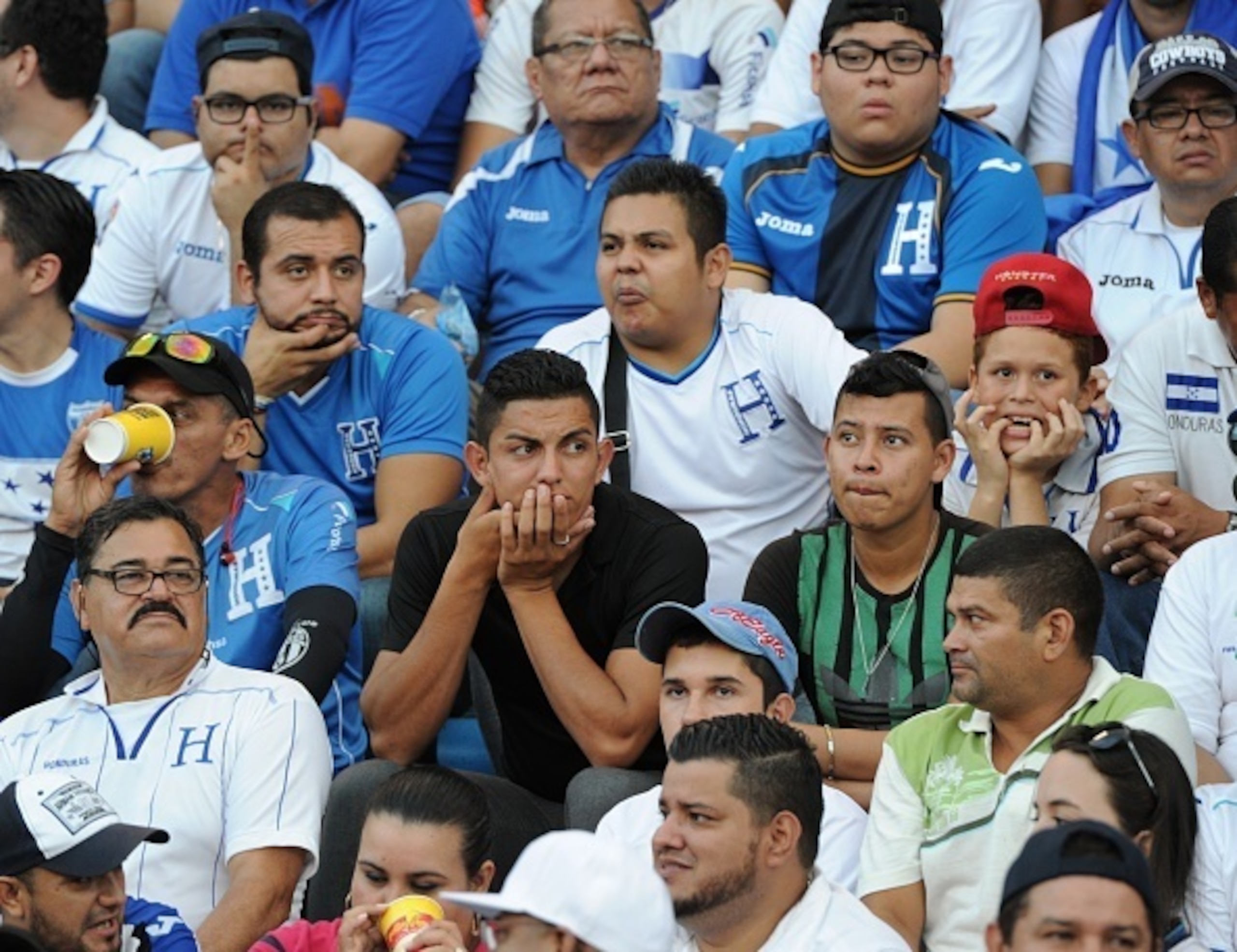 Honduran fans did not see get to see their side maintain their great home record against Mexico.