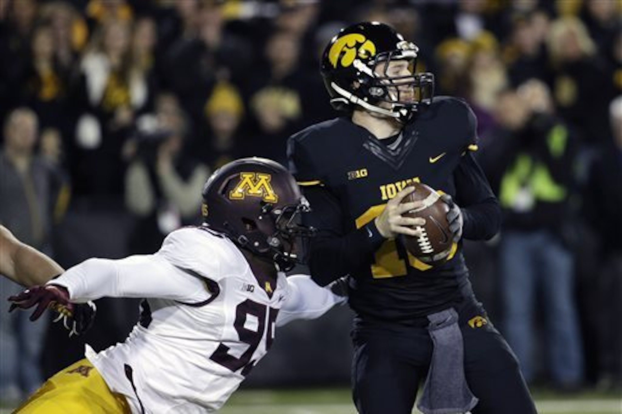 C.J. Beathard and Iowa are capable of raising chaos in the College Football Playoff picture.