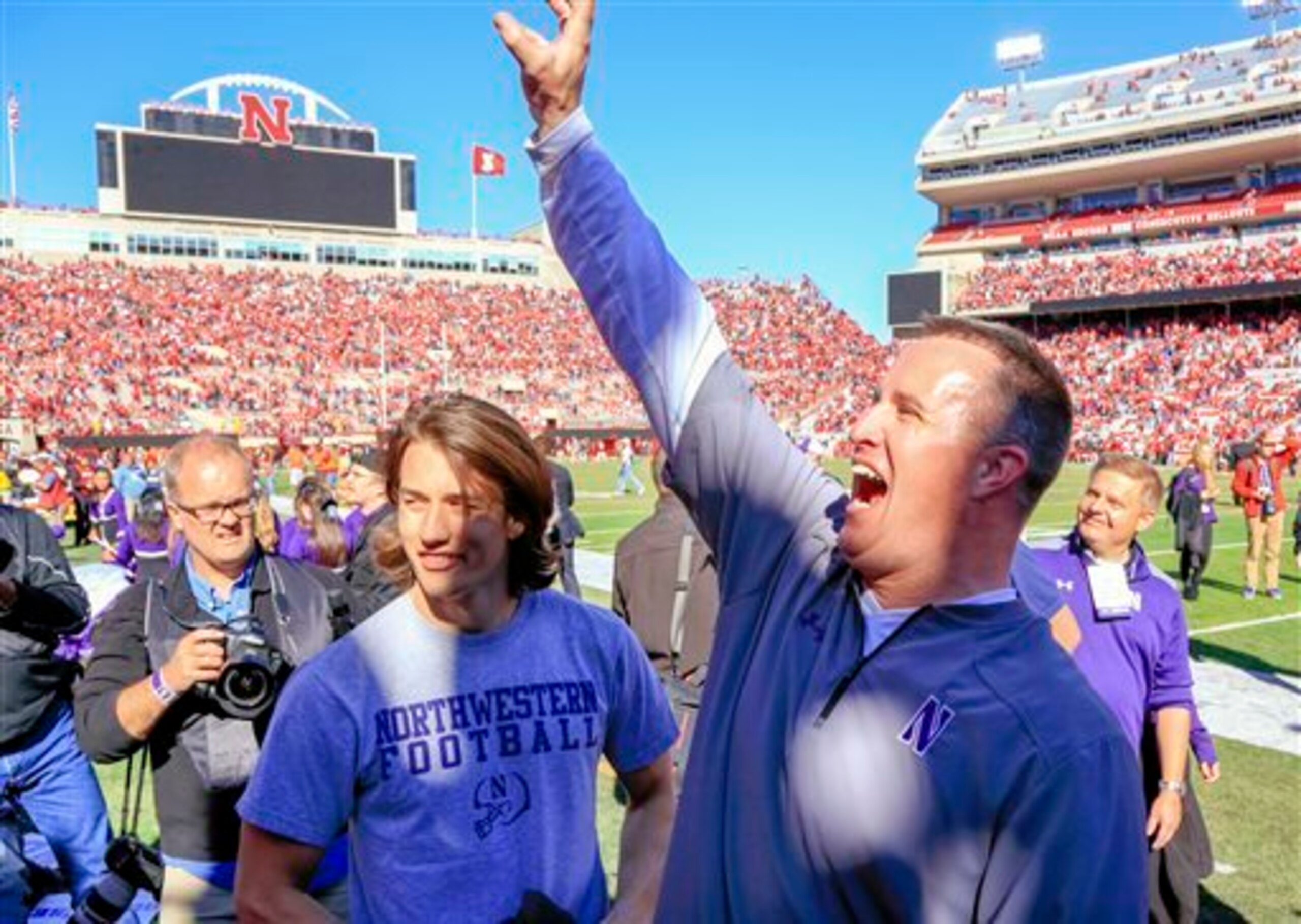 Pat Fitzgerald and Northwestern have enjoyed a resurgent 2015 season.