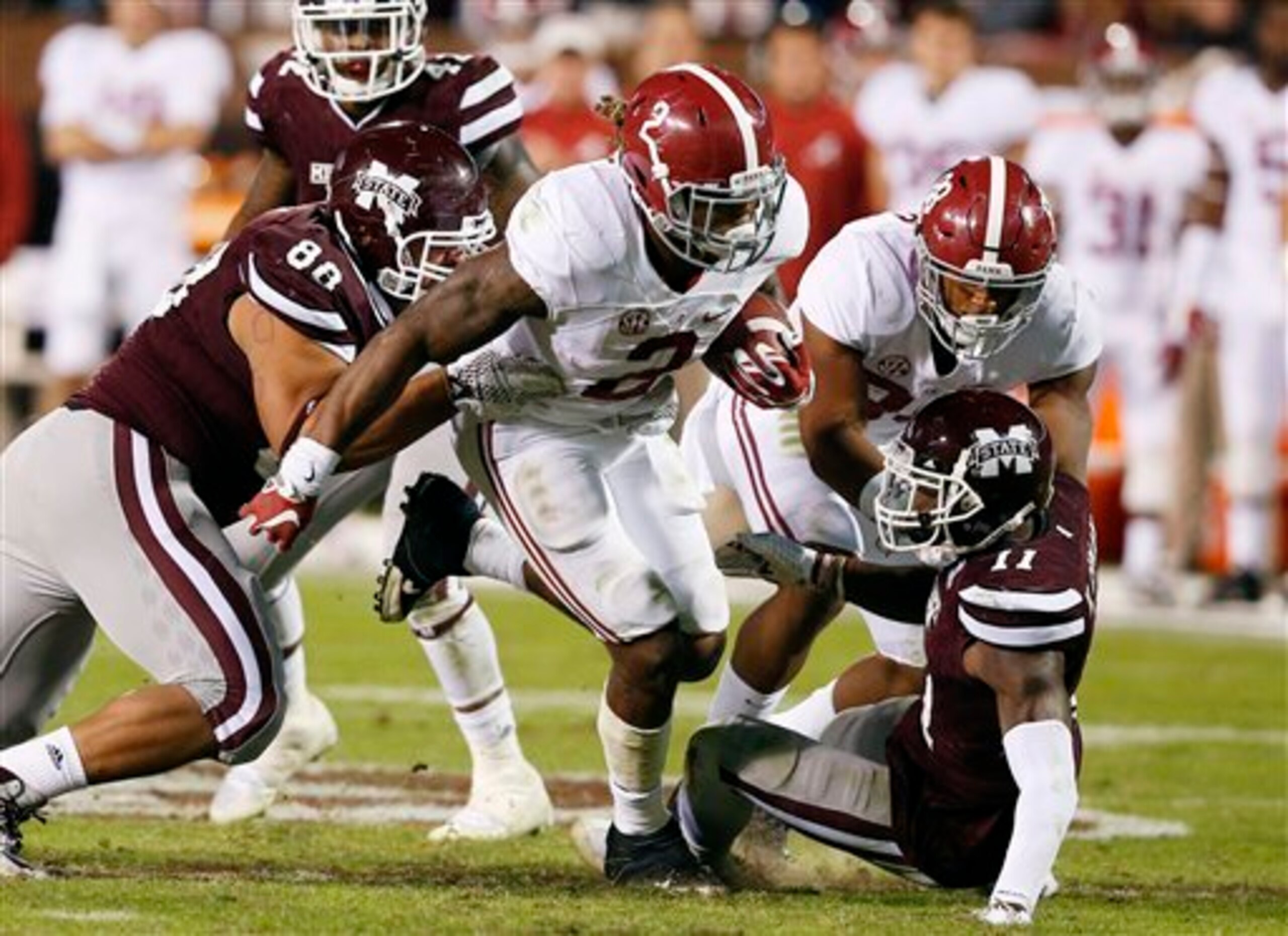 Derrick Henry has Alabama right on pace for a College Football Playoff berth.