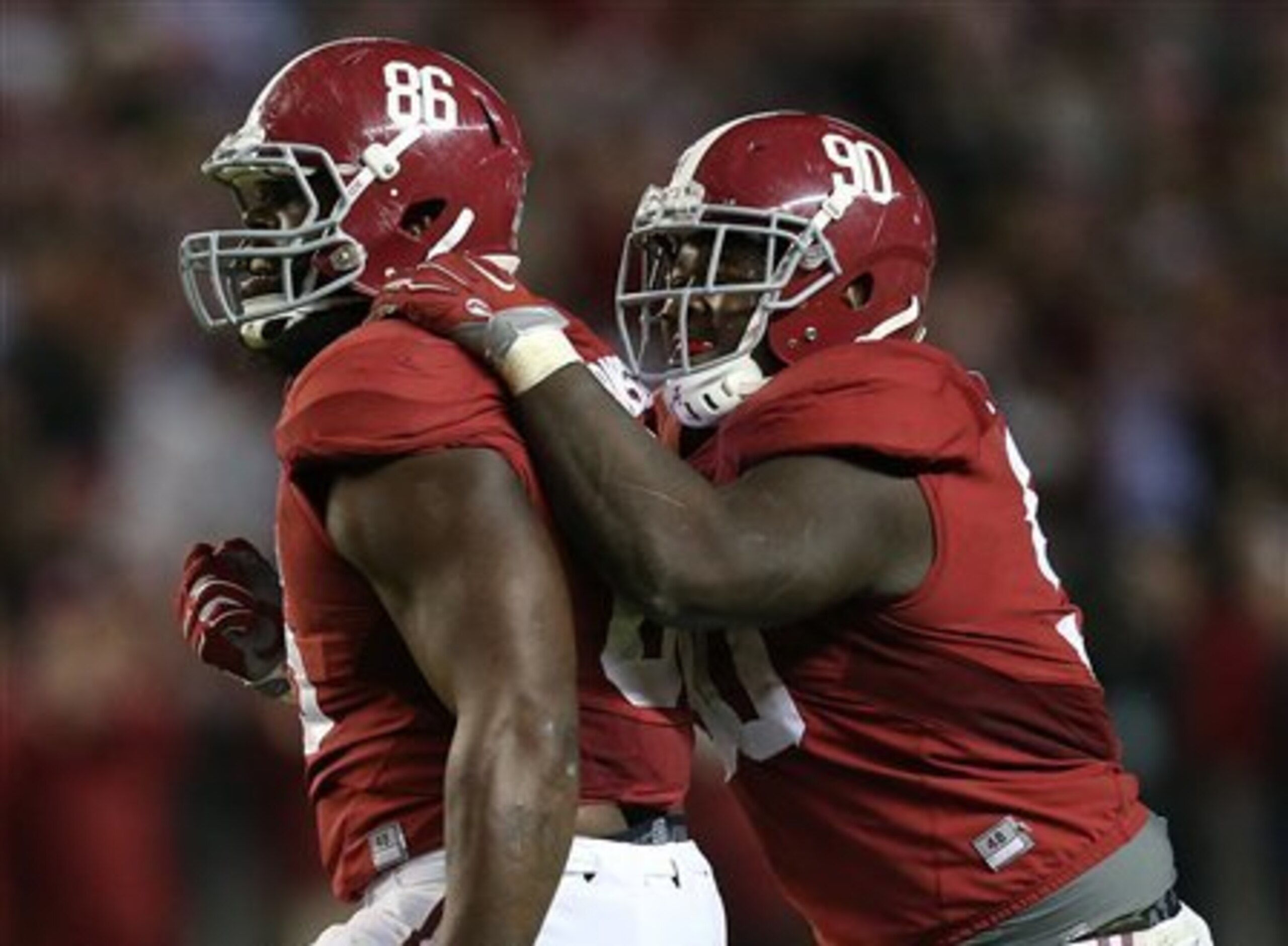 Alabama DT A'Shawn Robinson and DE Jarran Reed Alabama DT A'Shawn Robinson and DE Jarran Reed
