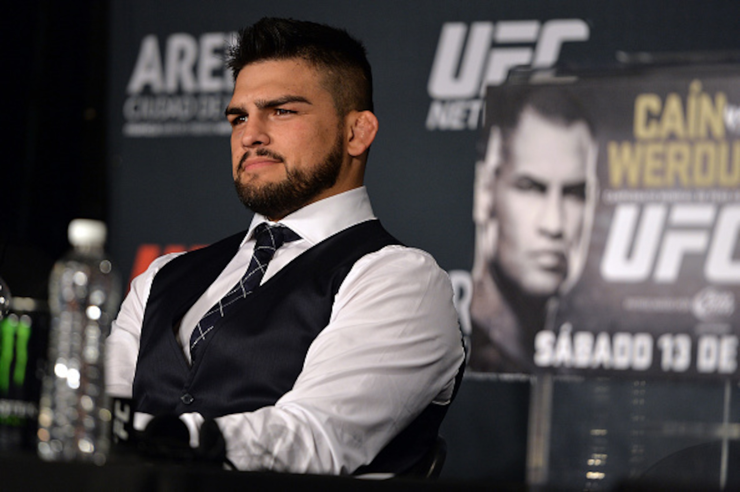 Kelvin Gastelum was one of the coaches on the second season of "The Ultimate Fighter: Latin America."