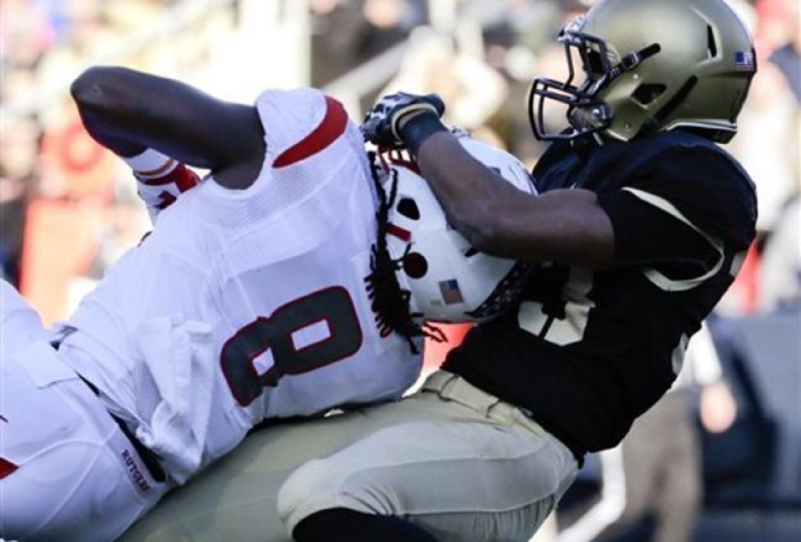 Rutgers RB/S Josh Hicks (left) Rutgers RB/S Josh Hicks (left)