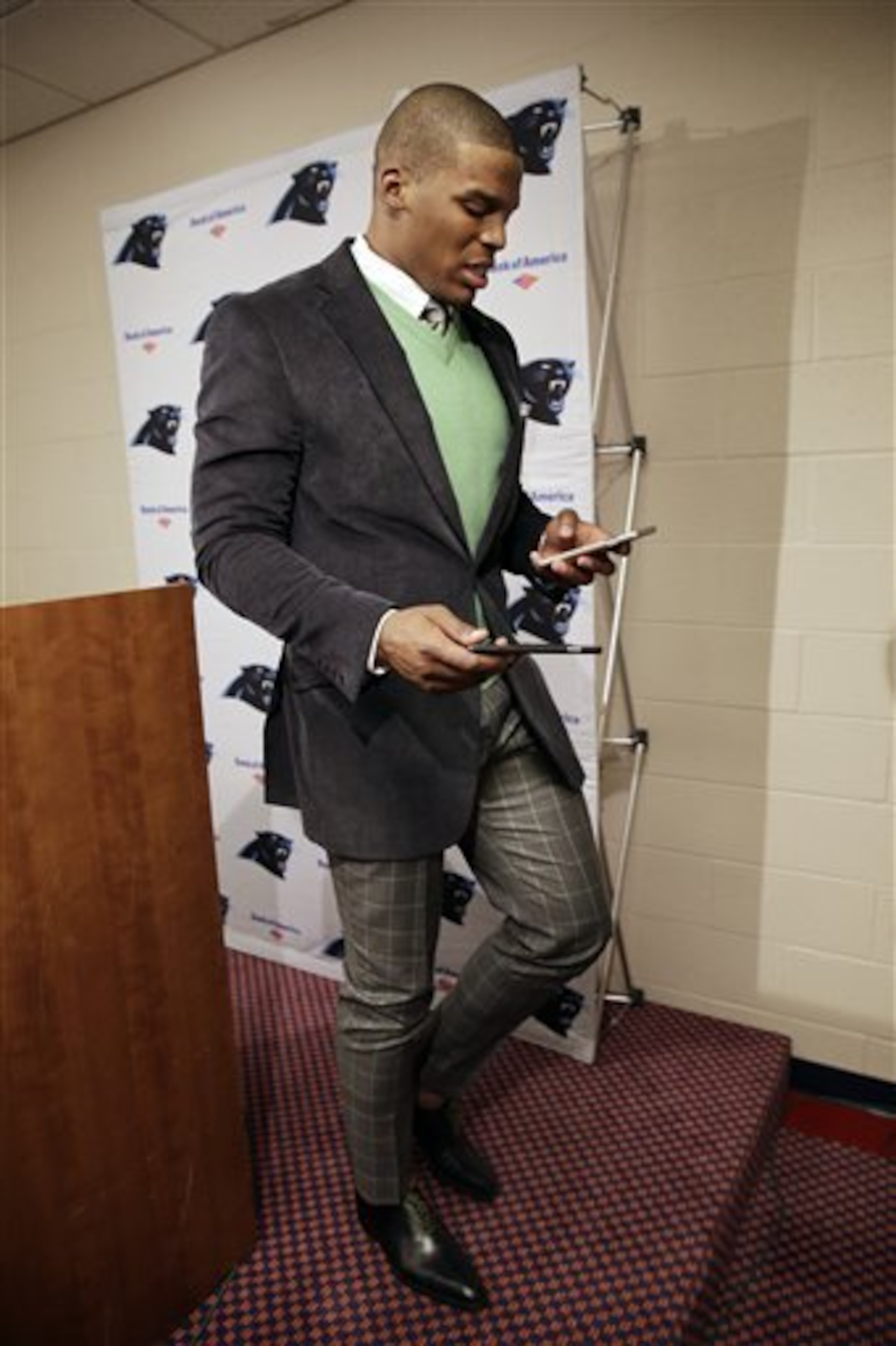 Somebody has to make sure Cam Netwon looks good