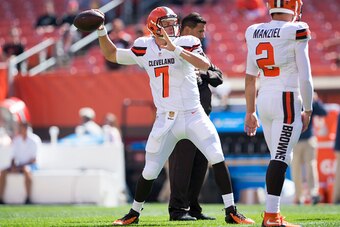 Austin Davis has had an easy job since joining the Cleveland Browns