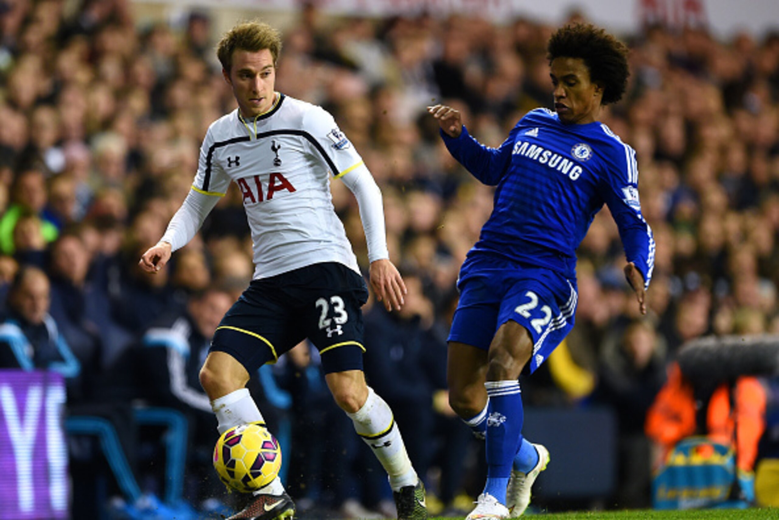Tottenham Hotspur and Chelsea meet for the first time this season on Sunday. How do the two teams' players compare?