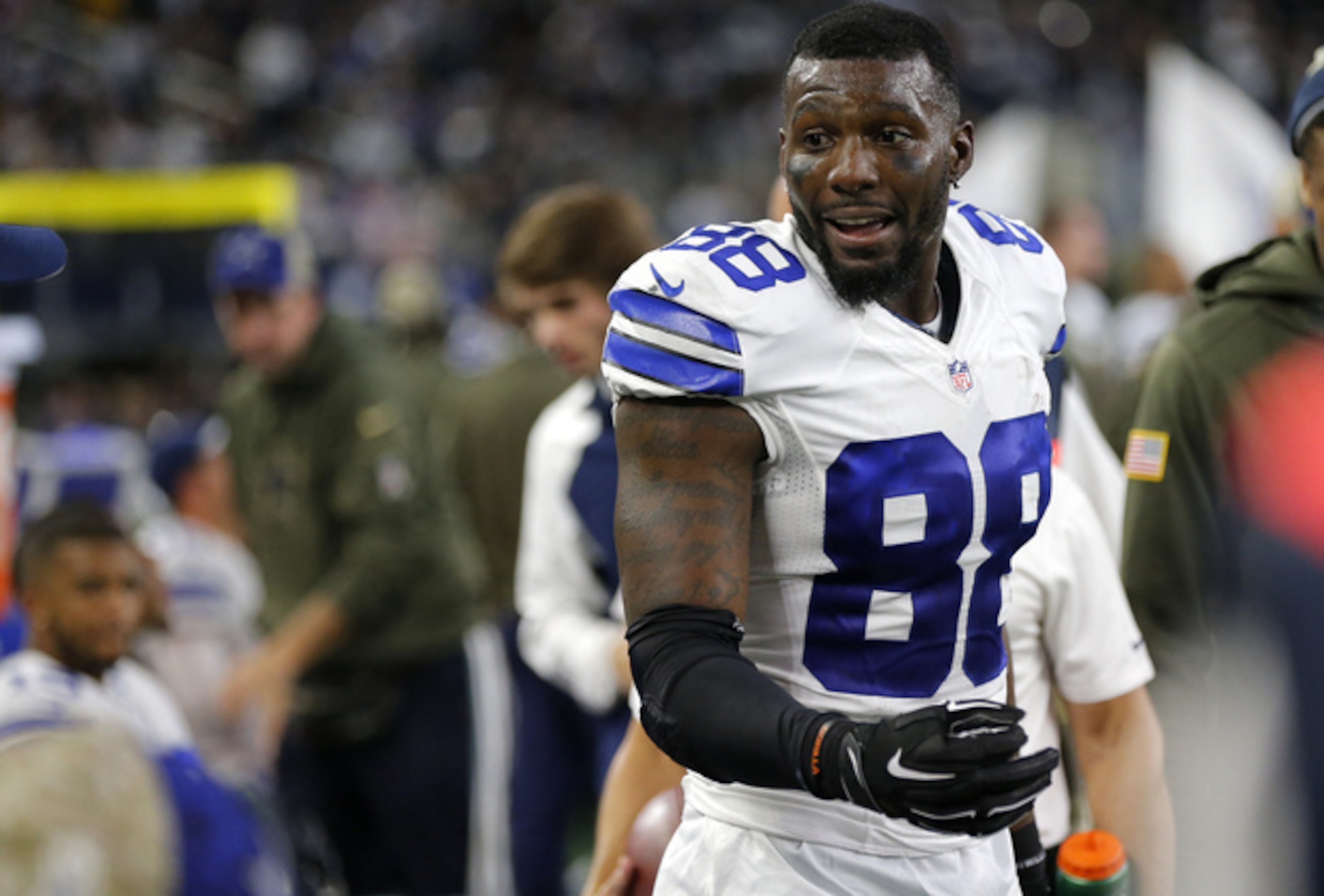 Dez Bryant must be rejoicing to have Tony Romo back.
