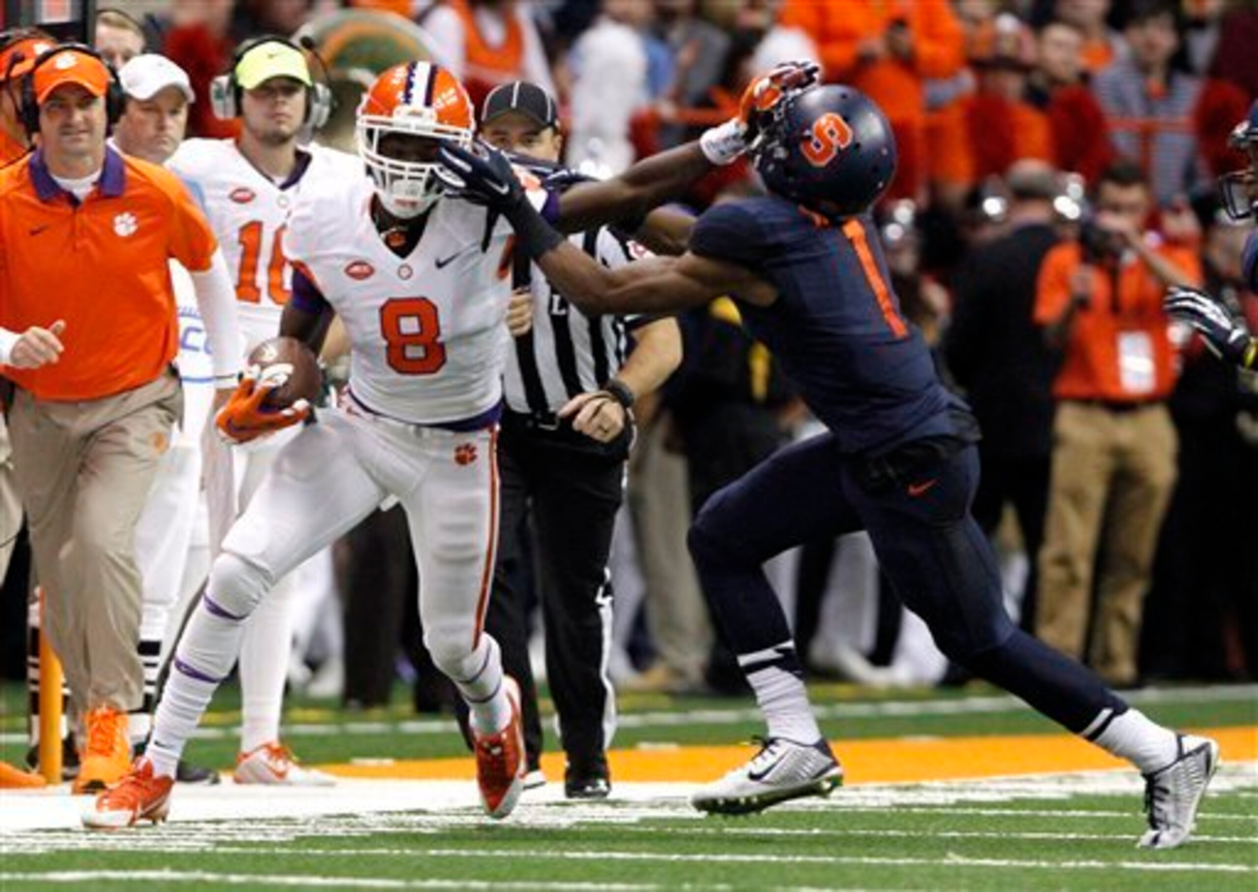 Can Syracuse stiff-arm the competition? Can Syracuse stiff-arm the competition?
